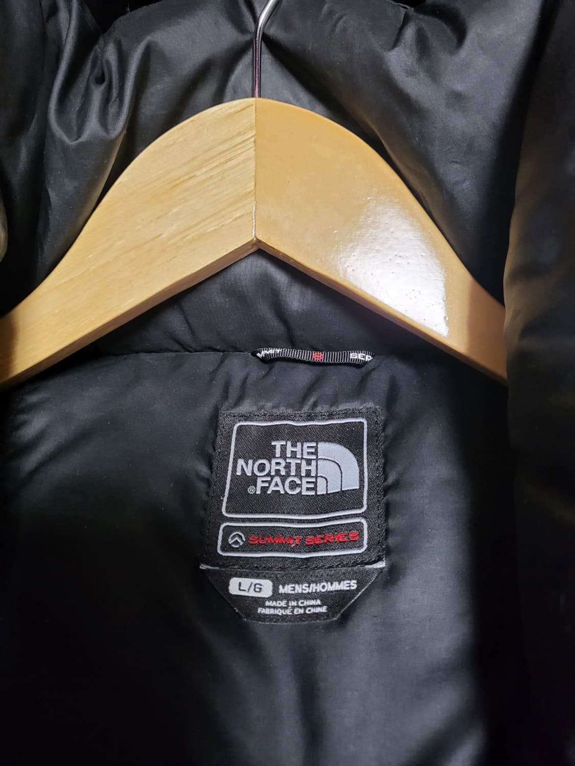 노스페이스 히말라야 대장급 패딩 레드 L 상품이미지2