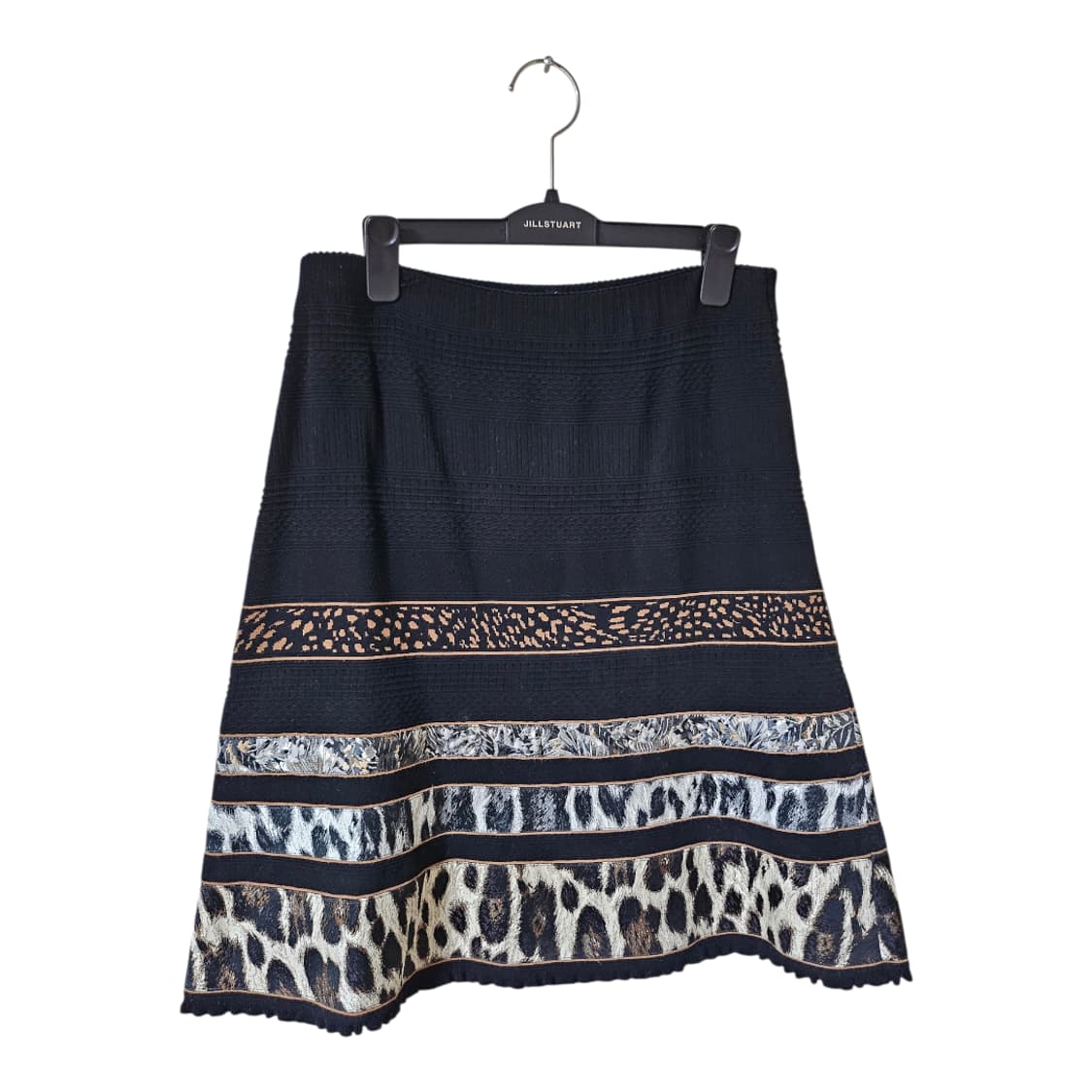 MARCCAIN 마르코카인 니트 스커트 55 | 레오파드 포인트 밴딩 상품이미지9