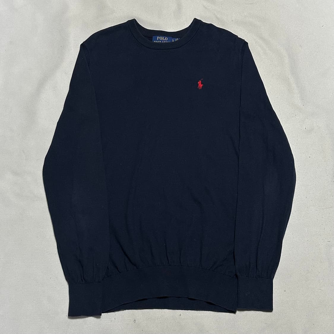 L 폴로랄프로렌 레드 포니 코튼 니트 상품이미지2