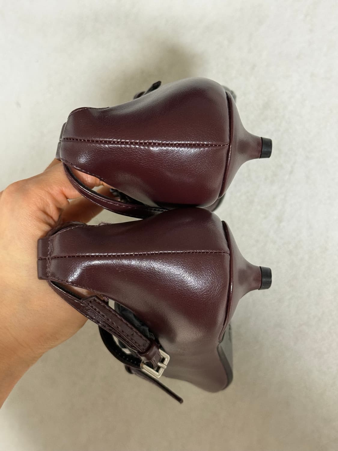 ZARA 자라 스트랩 키튼힐 슈즈 상품이미지5