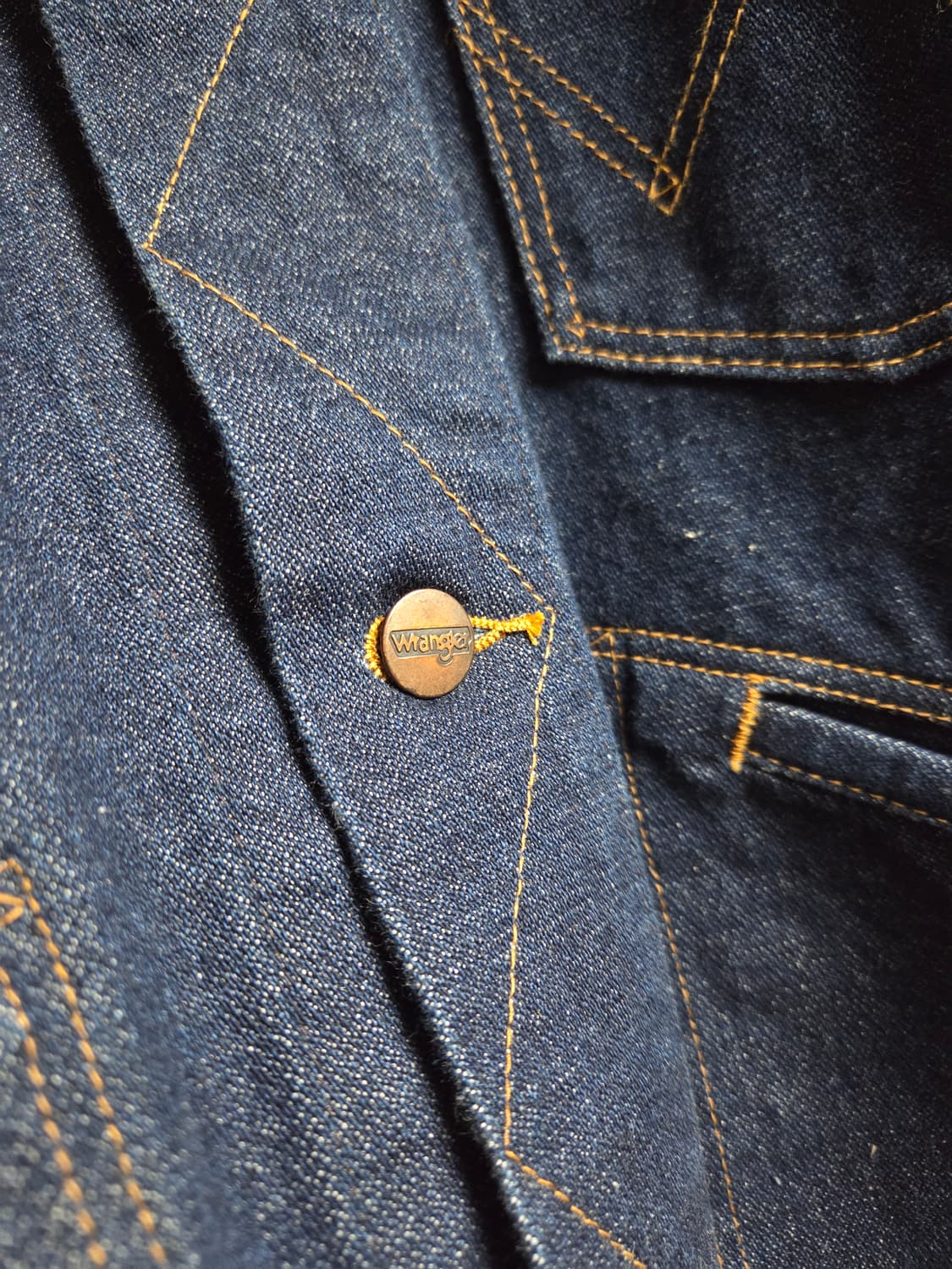 랭글러 124MJ 데님 자켓 인디고 L 상품이미지7