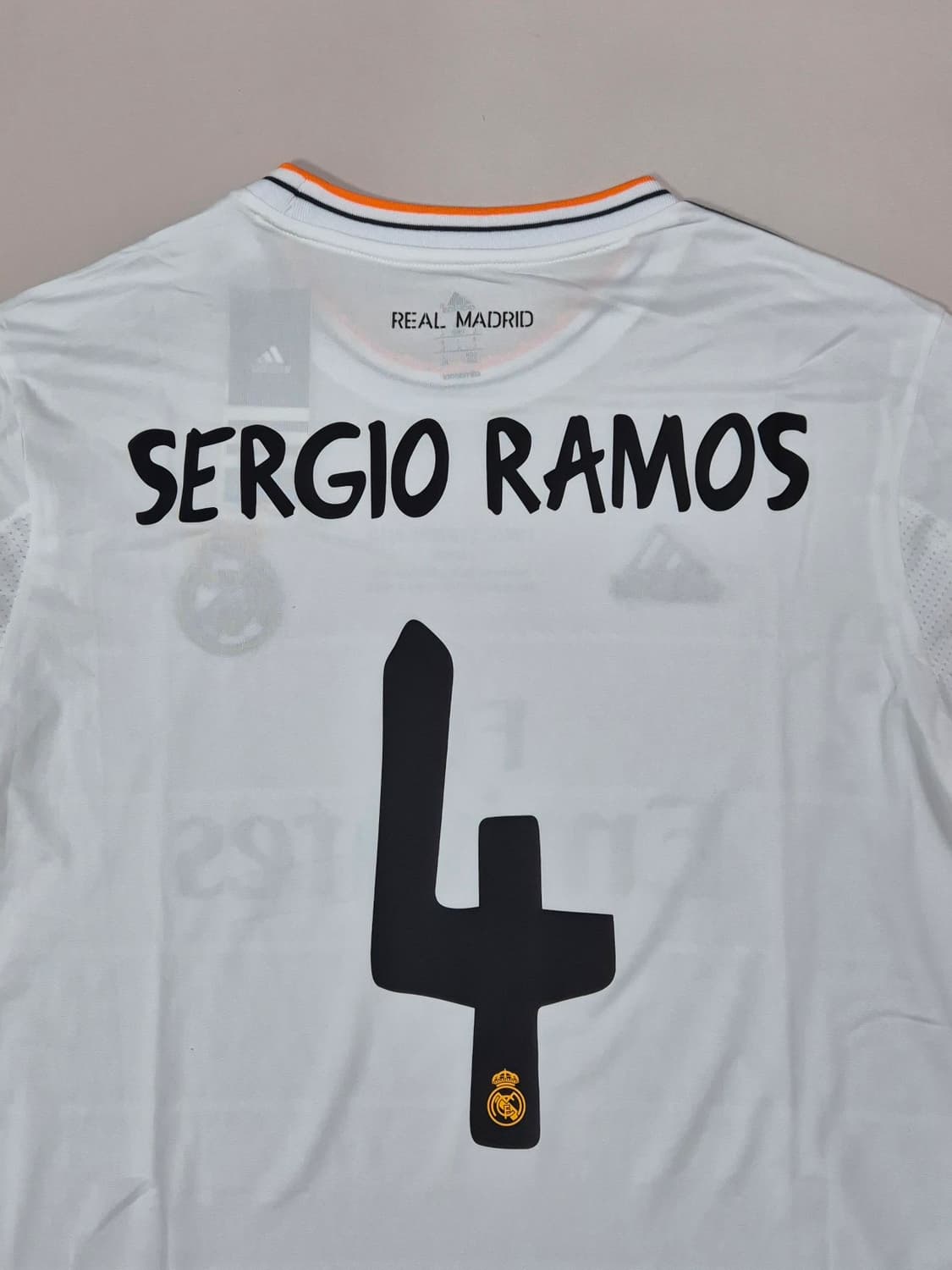 13-14 레알 홈 세르히오 라모스 긴팔유니폼 챔스결승버전 L 상품이미지8