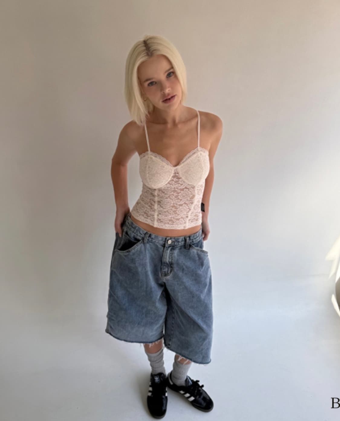 더미스테리어스호텔 버뮤다 진 1사이즈 상품이미지6