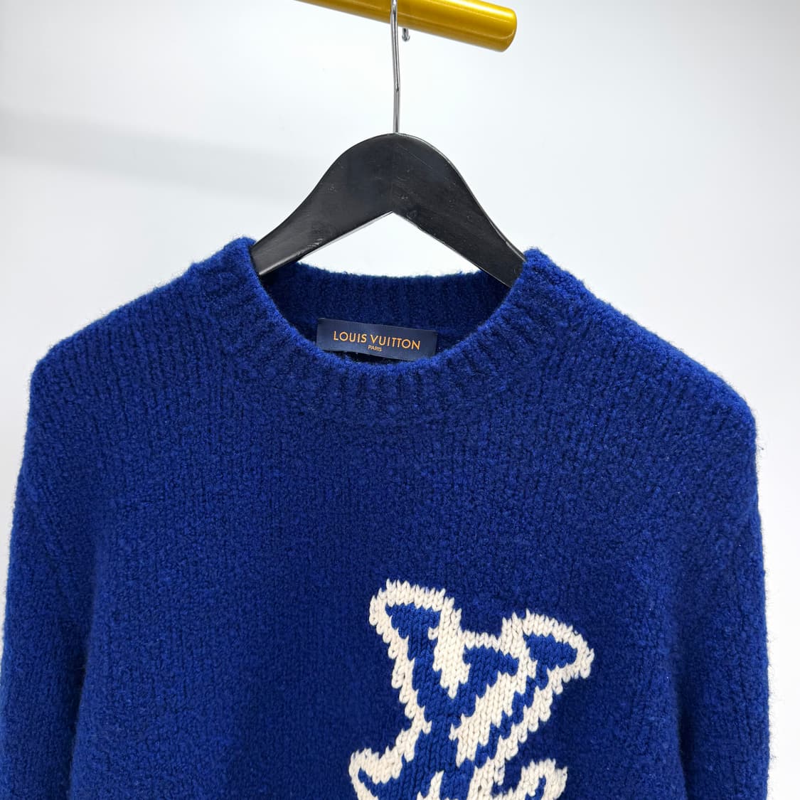 [S사이즈] 루이비통 LV 인타르시아 크루넥 니트 스웨터 상품이미지4