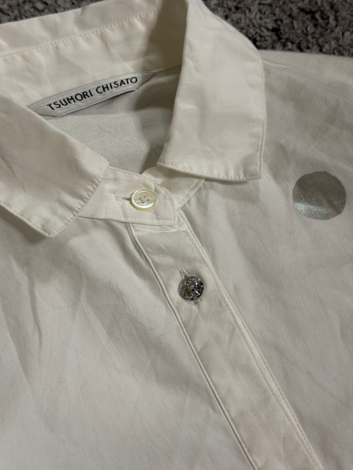 츠모리 치사토 레이어드 셔츠 상품이미지5