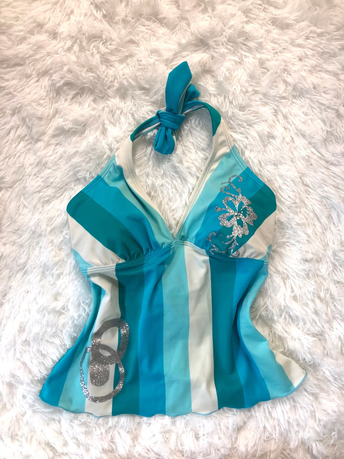 Blue hawaii top (수영복 비키니 탑) 상품이미지1