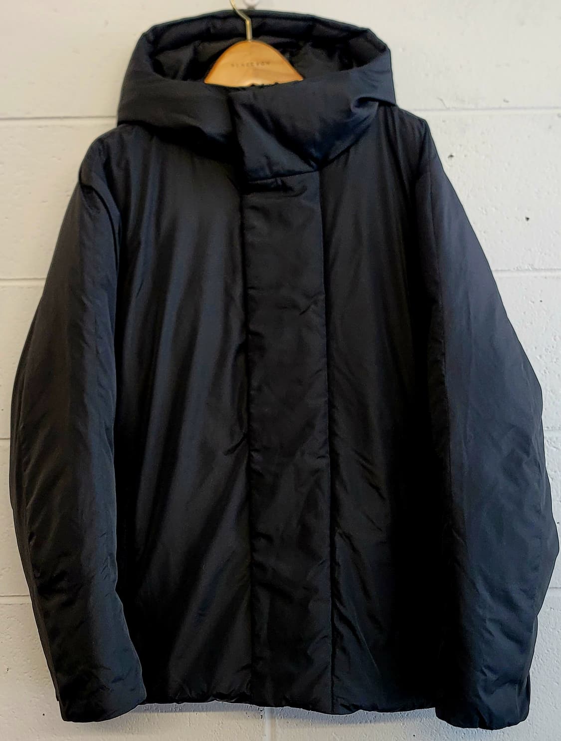 에잇세컨즈(남.여공용) 웰론 후드 숏패딩점퍼(봄버) 판매 상품이미지1