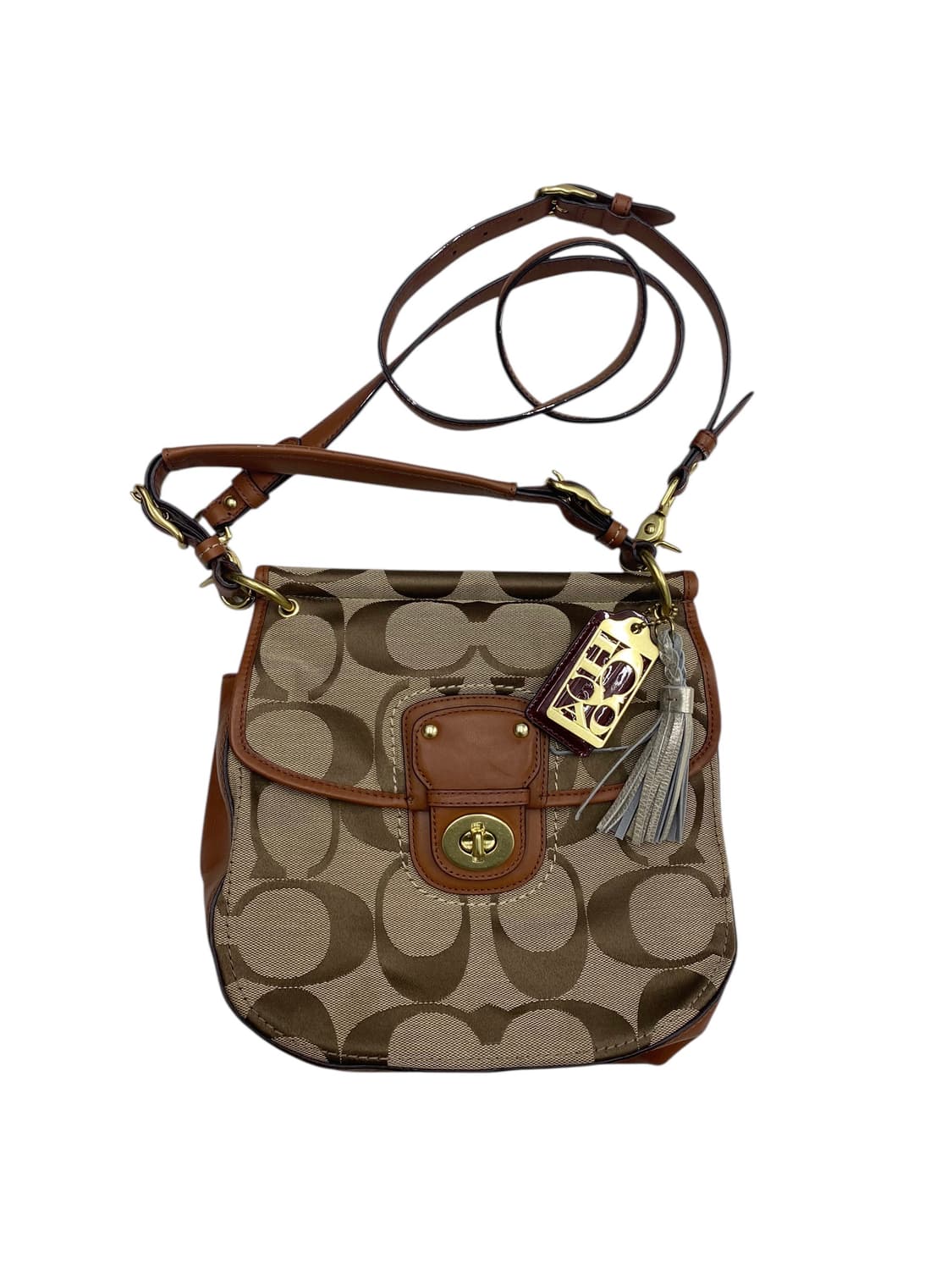 코치 시그니처 캔버스 윌리스백 3way 브라운 상품이미지1