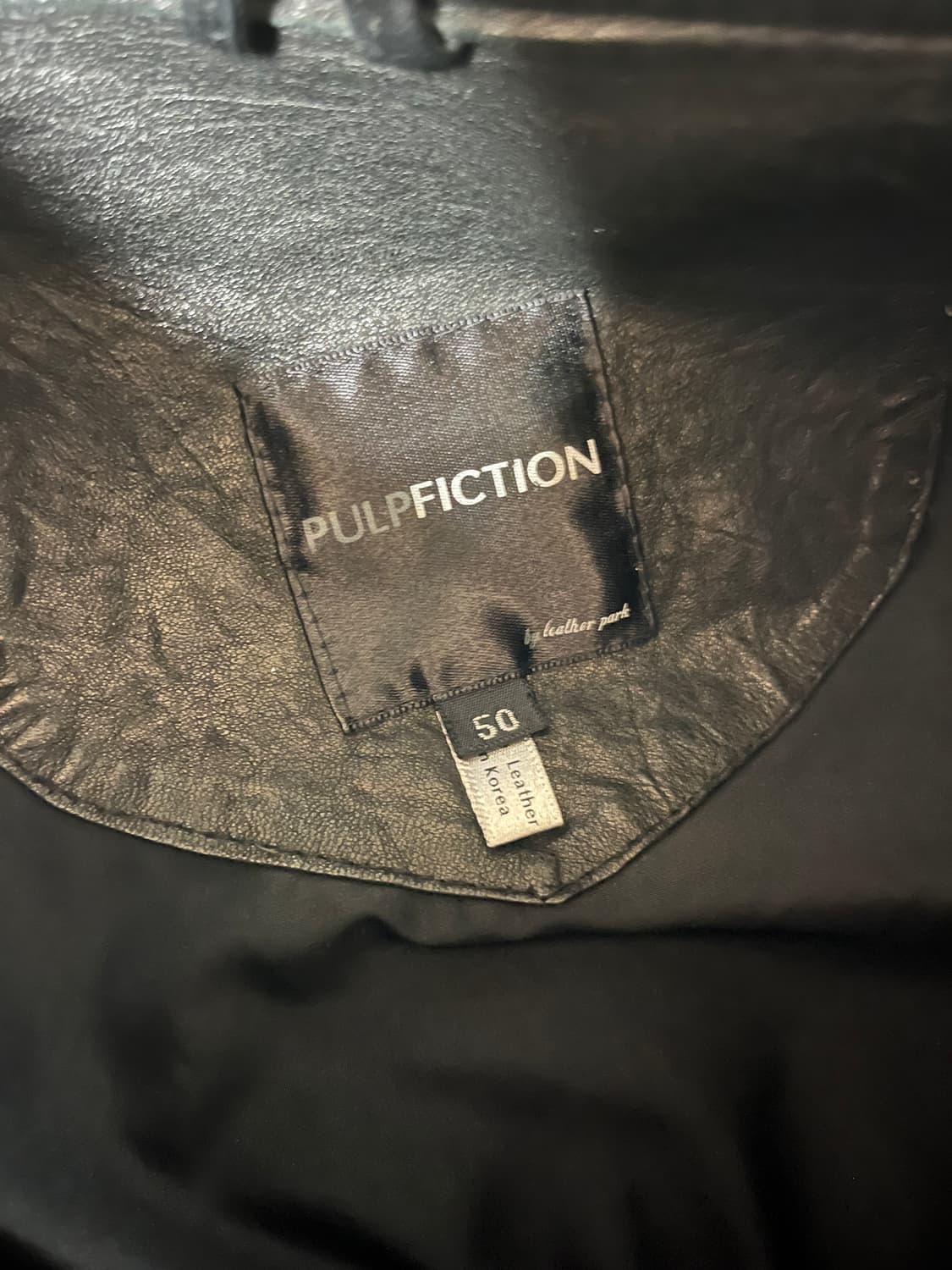 빈티지 리얼 레더 자켓 상품이미지5