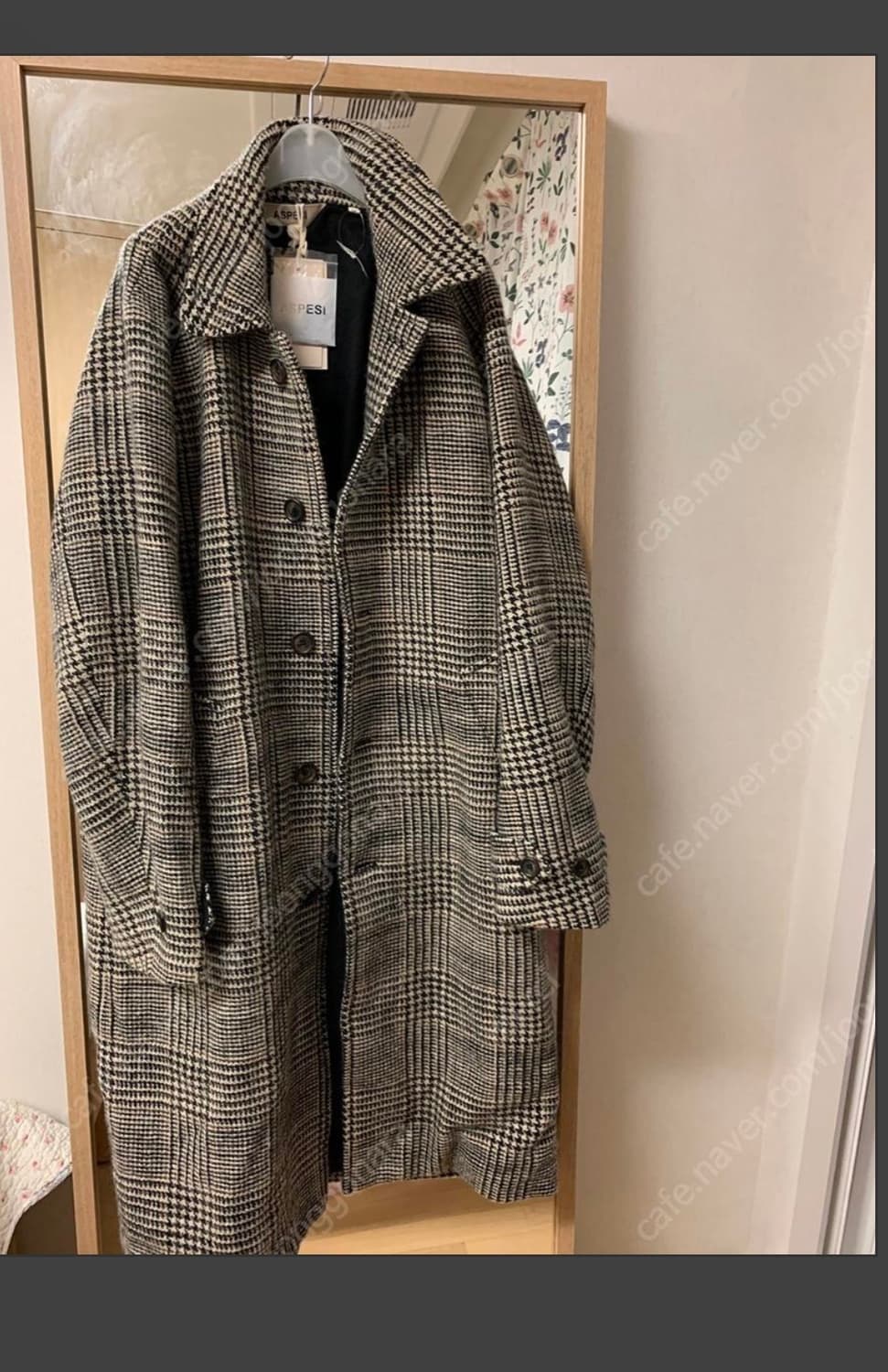 Aspesi 울체크코트 아스페시 체크울코트 m 상품이미지5