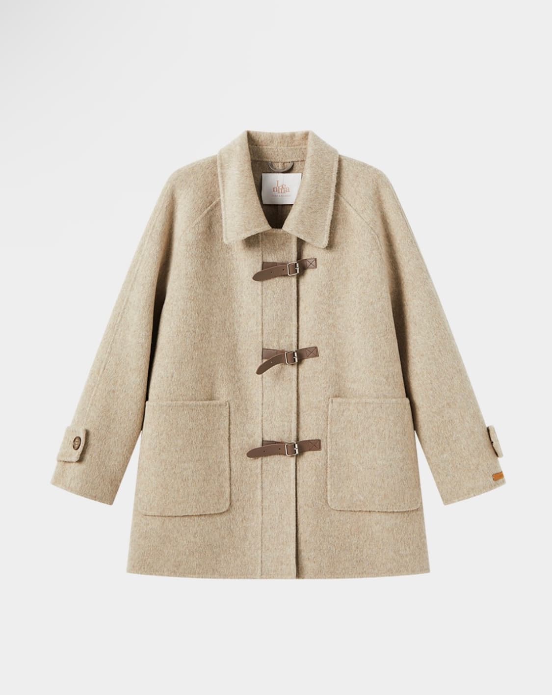 르니나 CAEL handmade wool buckle short coat 상품이미지1