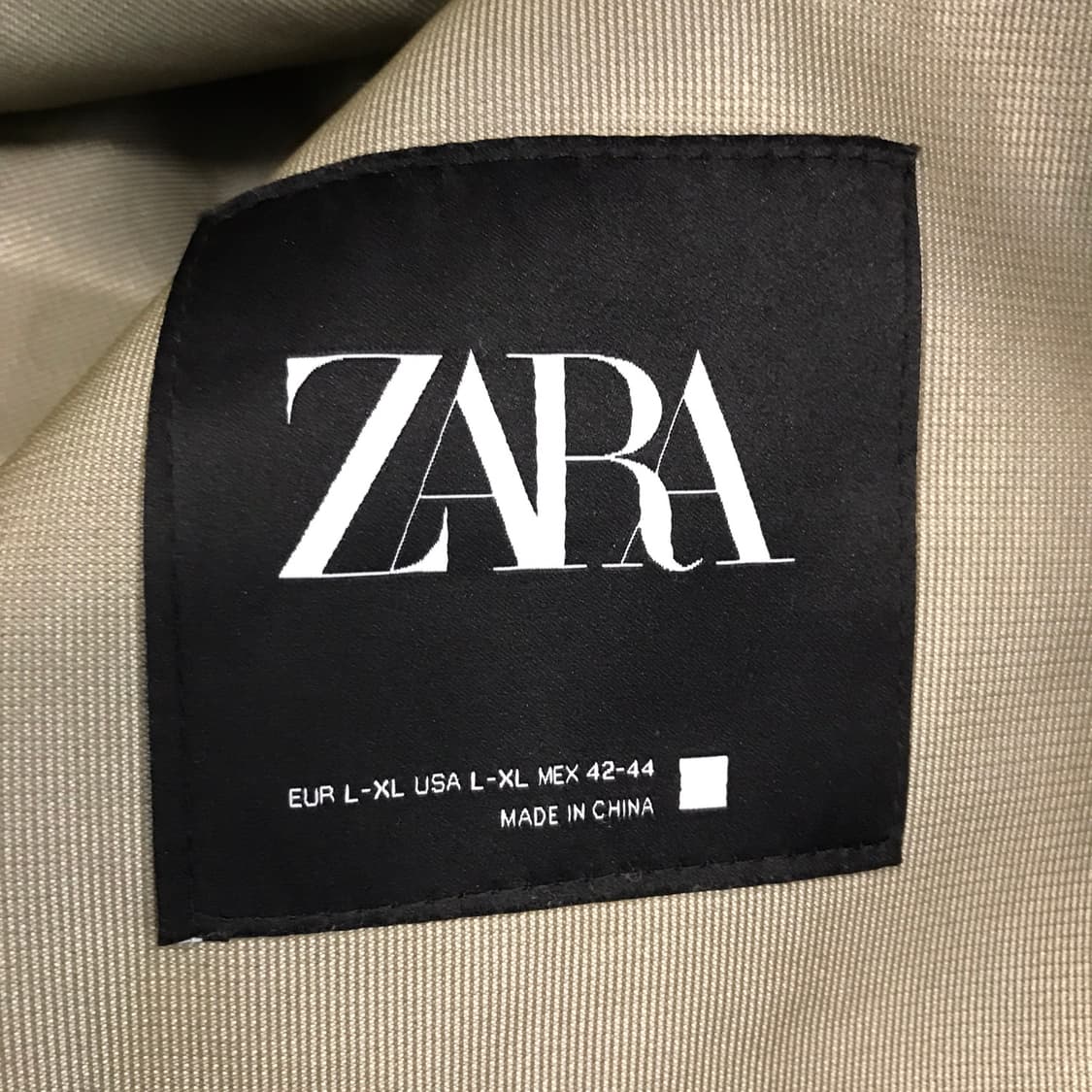 자라 오버사이즈 롱후드 테크자켓 [105-110] 상품이미지6