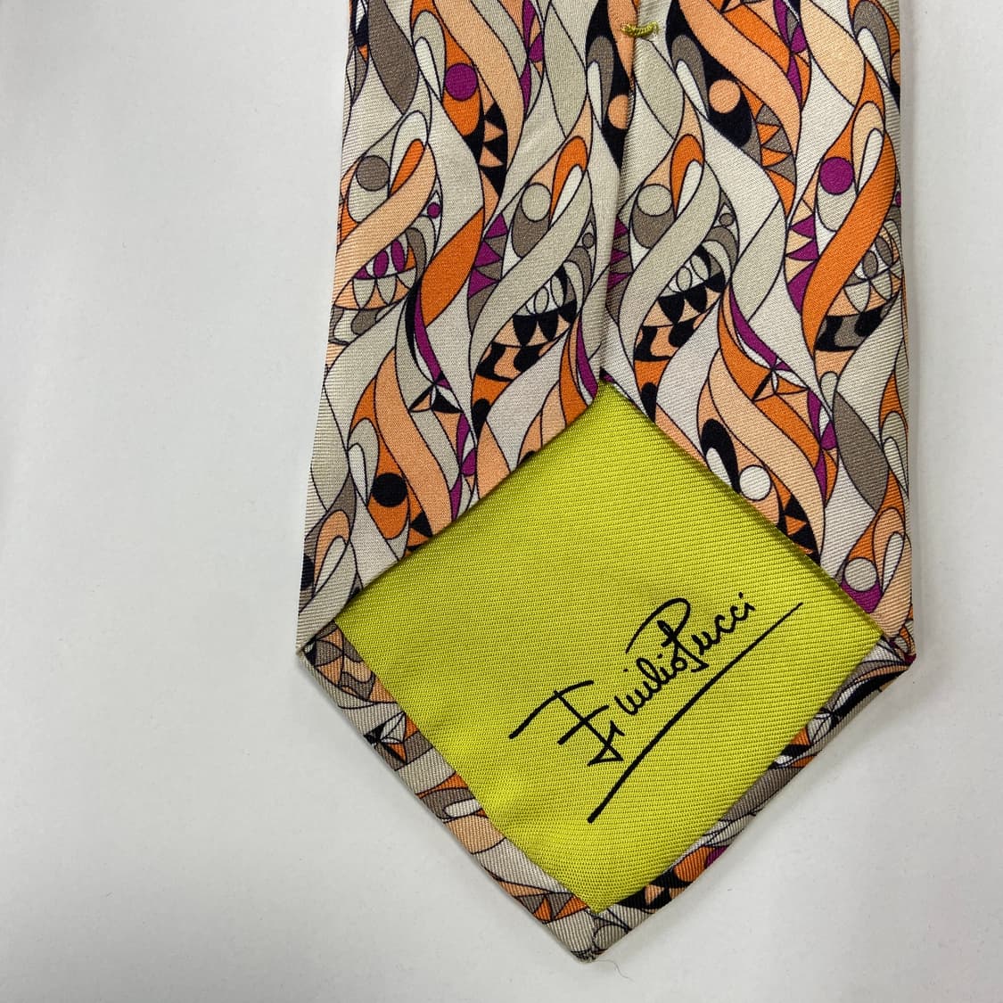 에밀리오푸치 (Emilio Pucci)명품정품넥타이8.6cm 상품이미지6