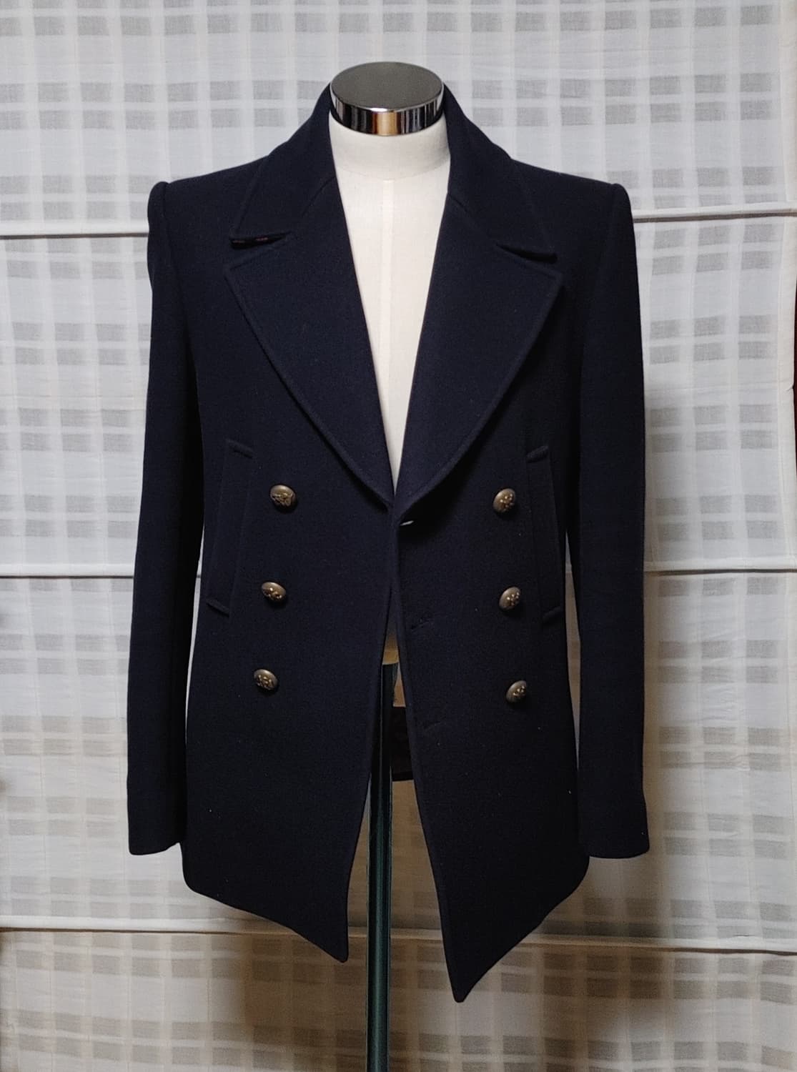 (한섬) 시스템 옴므 네이비 피코트 100 (슬림) 상품이미지3