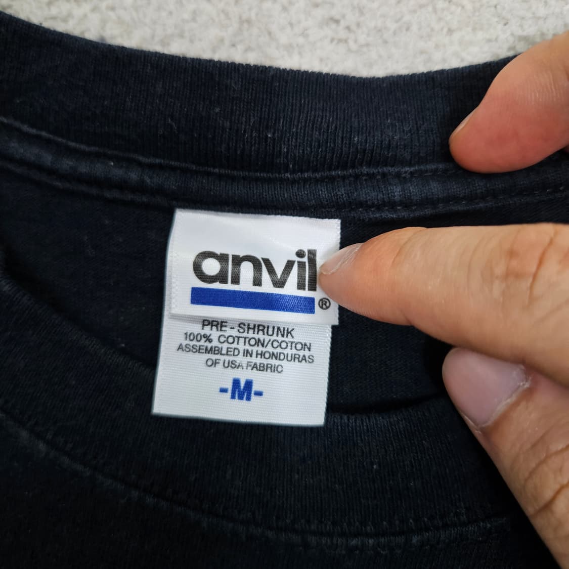 Anvil 너바나 티셔츠 M 상품이미지5