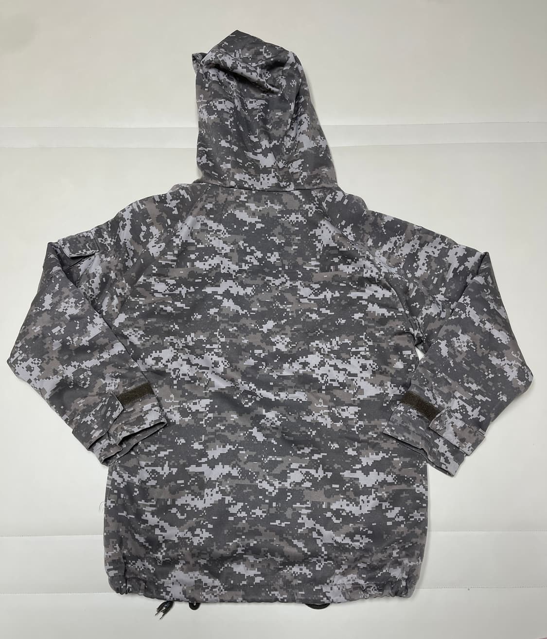 미군스타일 ACU 디지털 카모 플리스 내피 야상 자켓 M 상품이미지2