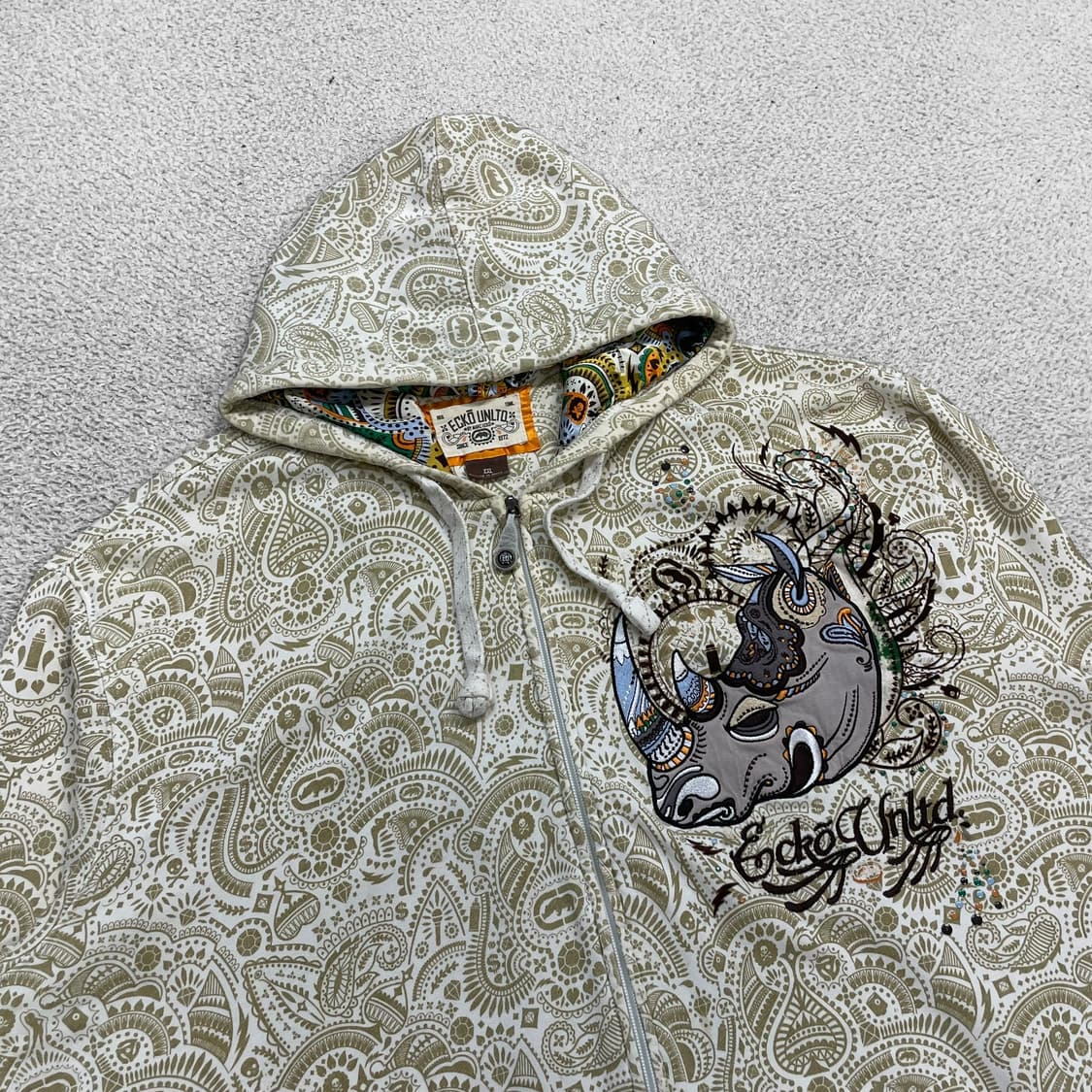 에코 Ecko 언리미티드 페이즐리 후드집업 상품이미지2