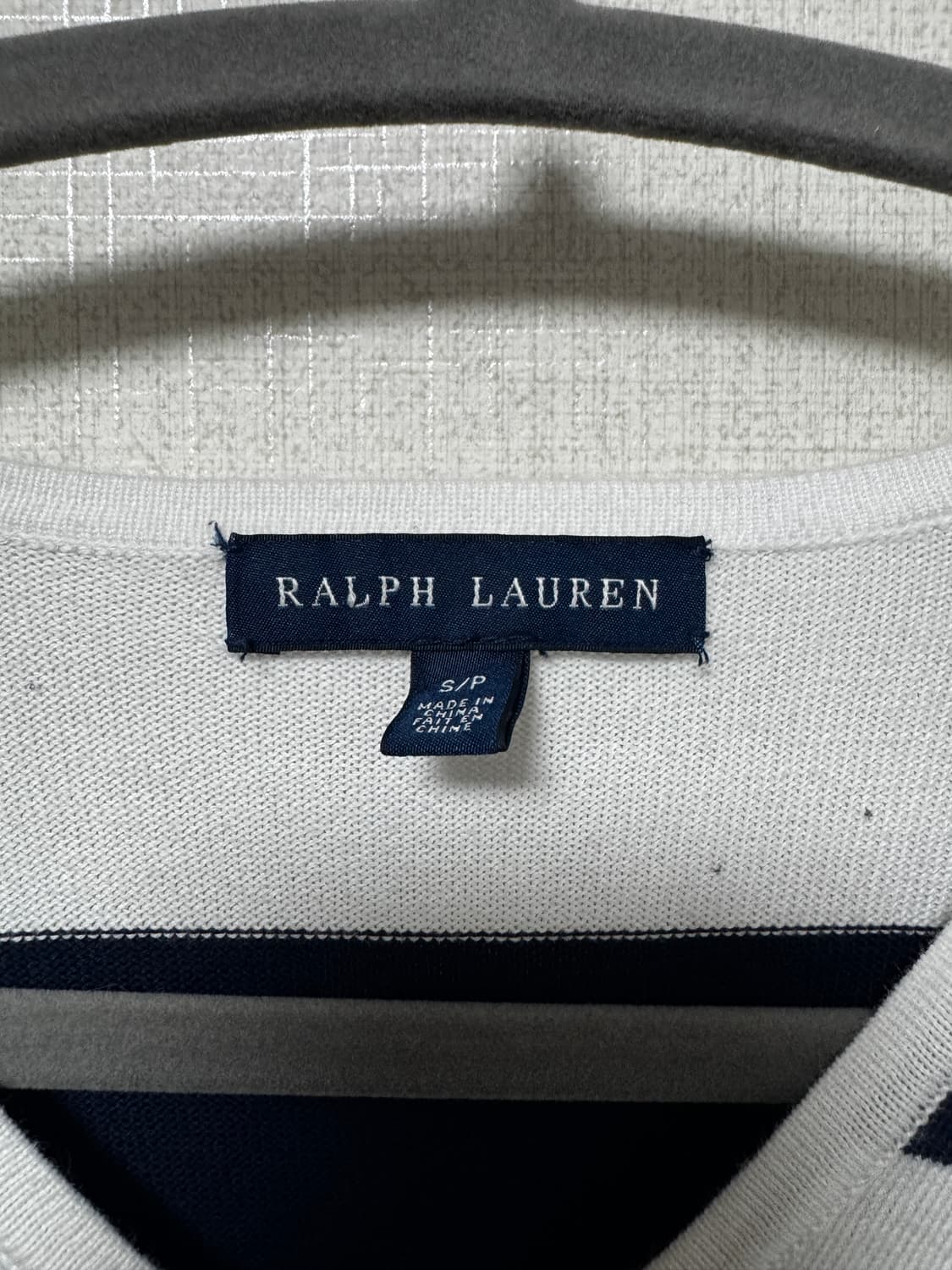 랄프로렌 스트라이프 브이넥  상품이미지4