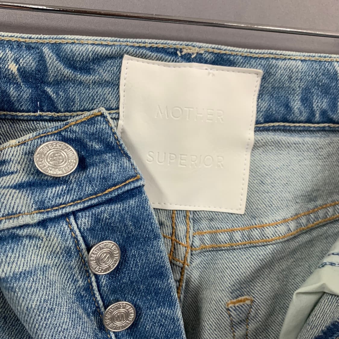 25인치 MOTHER 마더 트리퍼 부츠컷 스판 데님 청바지 상품이미지6