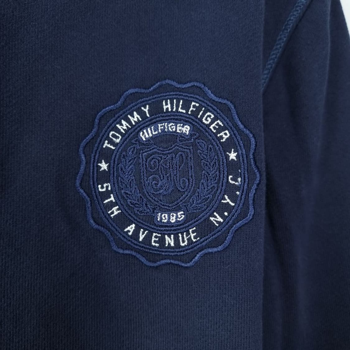 [타미힐피거] 리버시블 양면 스트라이프 후드 집업 네이비 M20156 상품이미지8