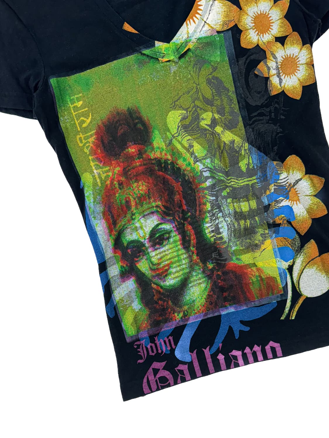 John Galliano Graphic Print T-Shirt 상품이미지3