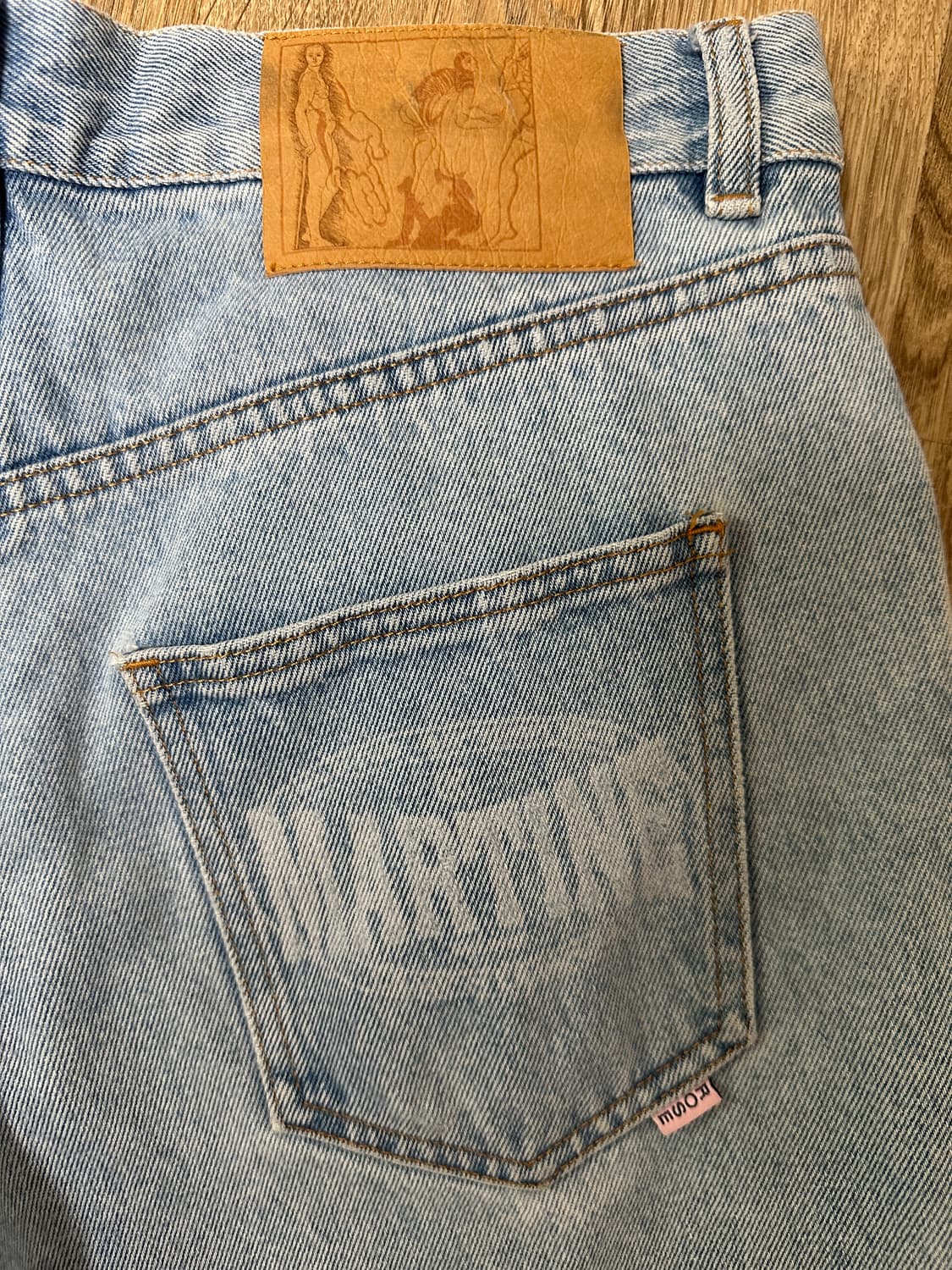 Marine rose 마틴로즈 연청 데님 M 상품이미지6