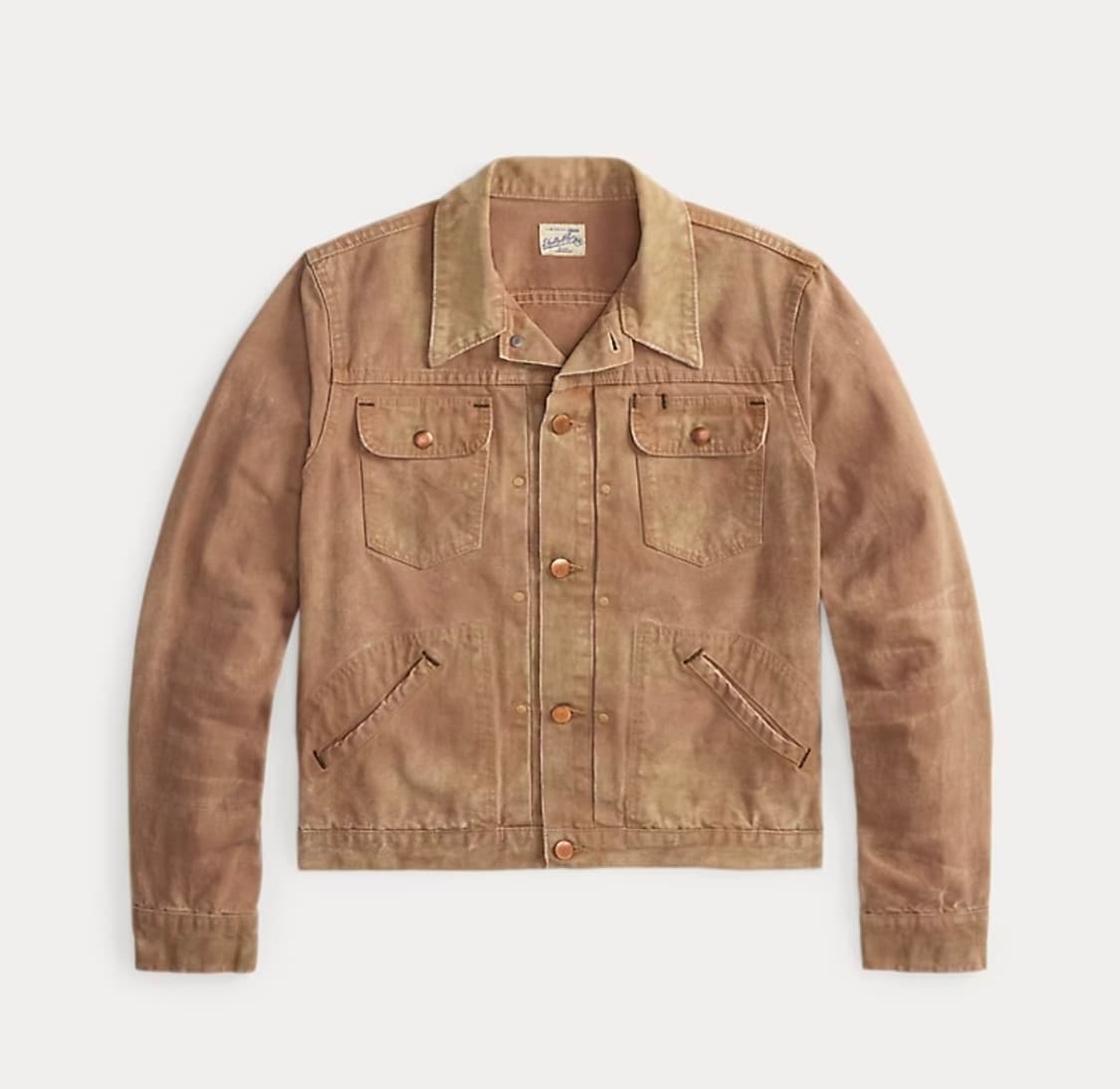 RRL 디스트레스트 캔버스 트러커 상품이미지1