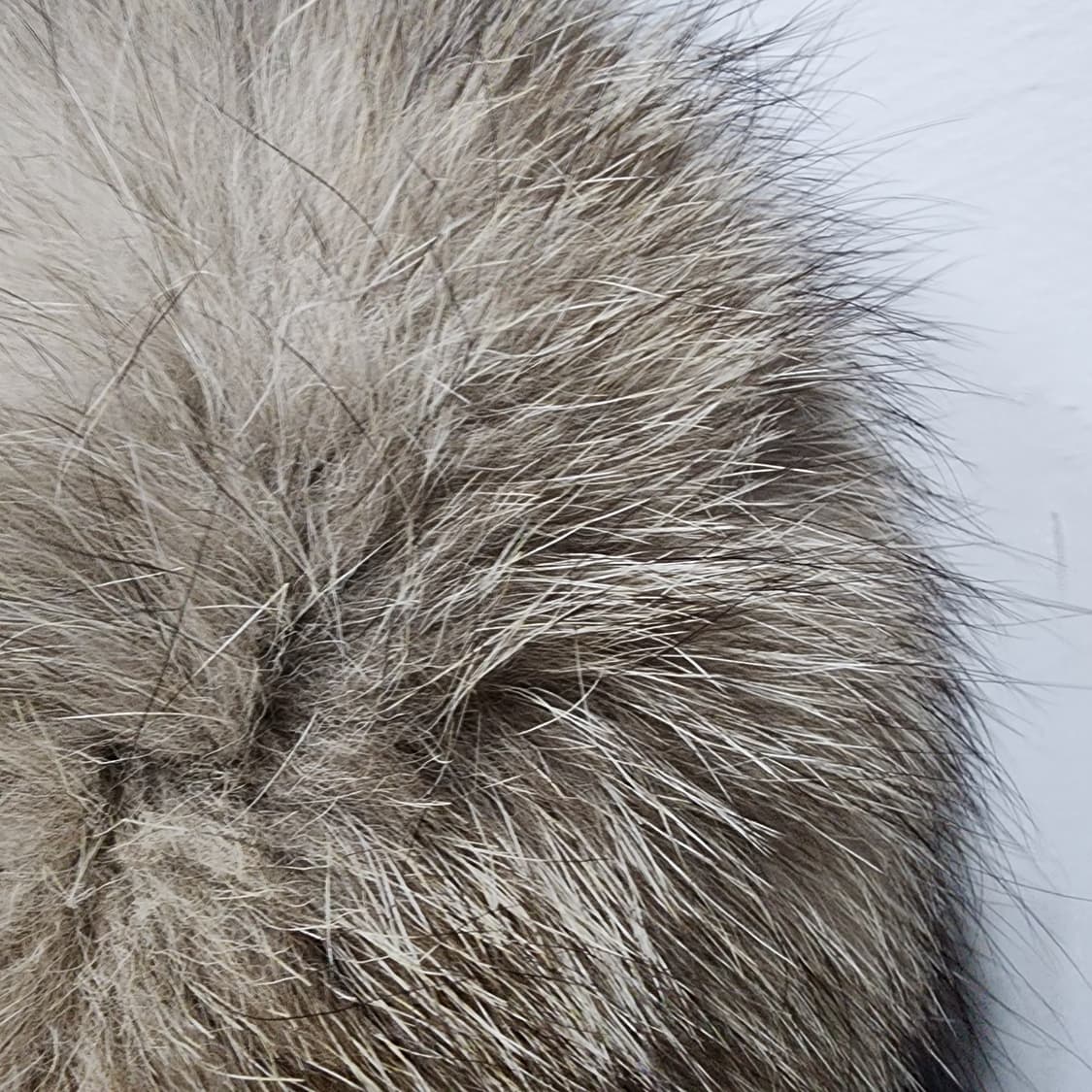 몽클레어 보에드 2사이즈 블랙 천연퍼 상품이미지4