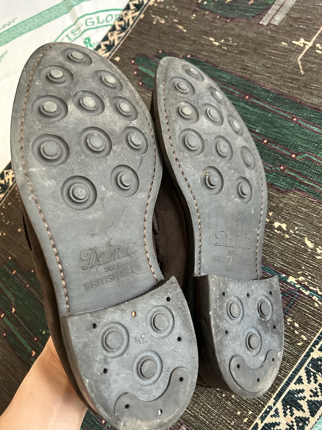 로크 링컨 스웨이드 테슬 로퍼 Made in England 상품이미지6