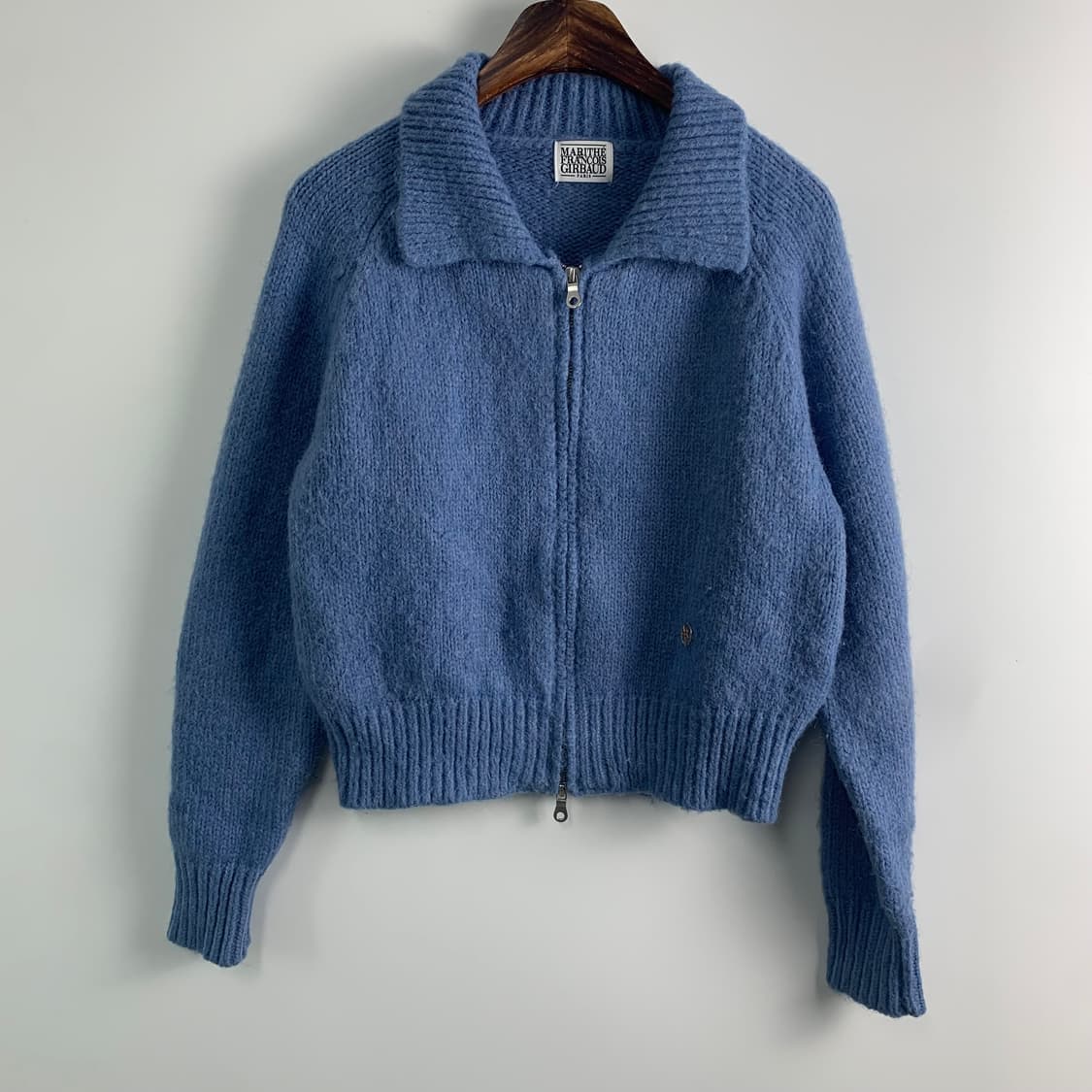 마리떼 프랑소와 저버 헤어리 니트 집업 상품이미지2