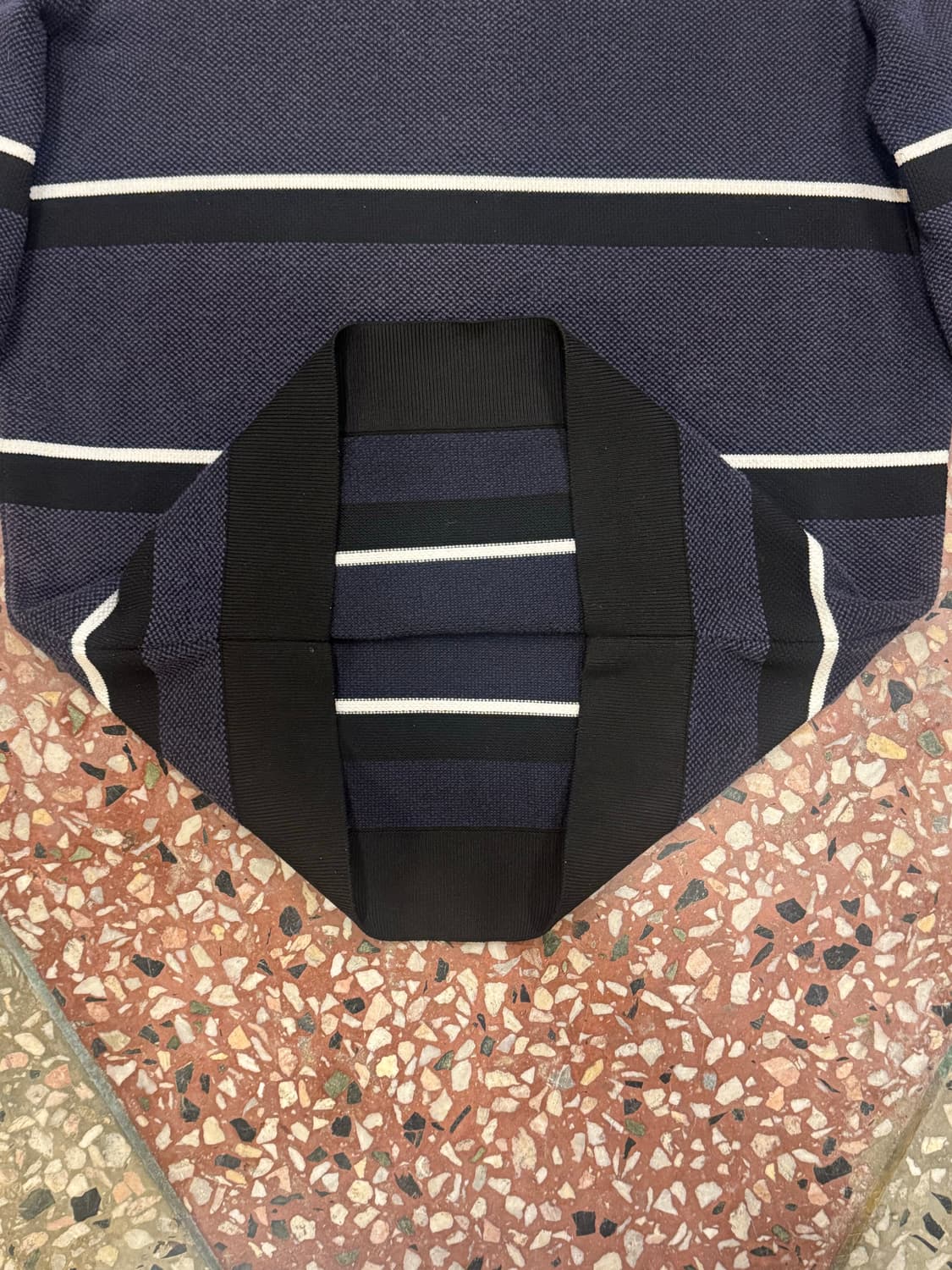 라코스테 프랑스 스트라이프 코튼 니트 (L) 상품이미지6