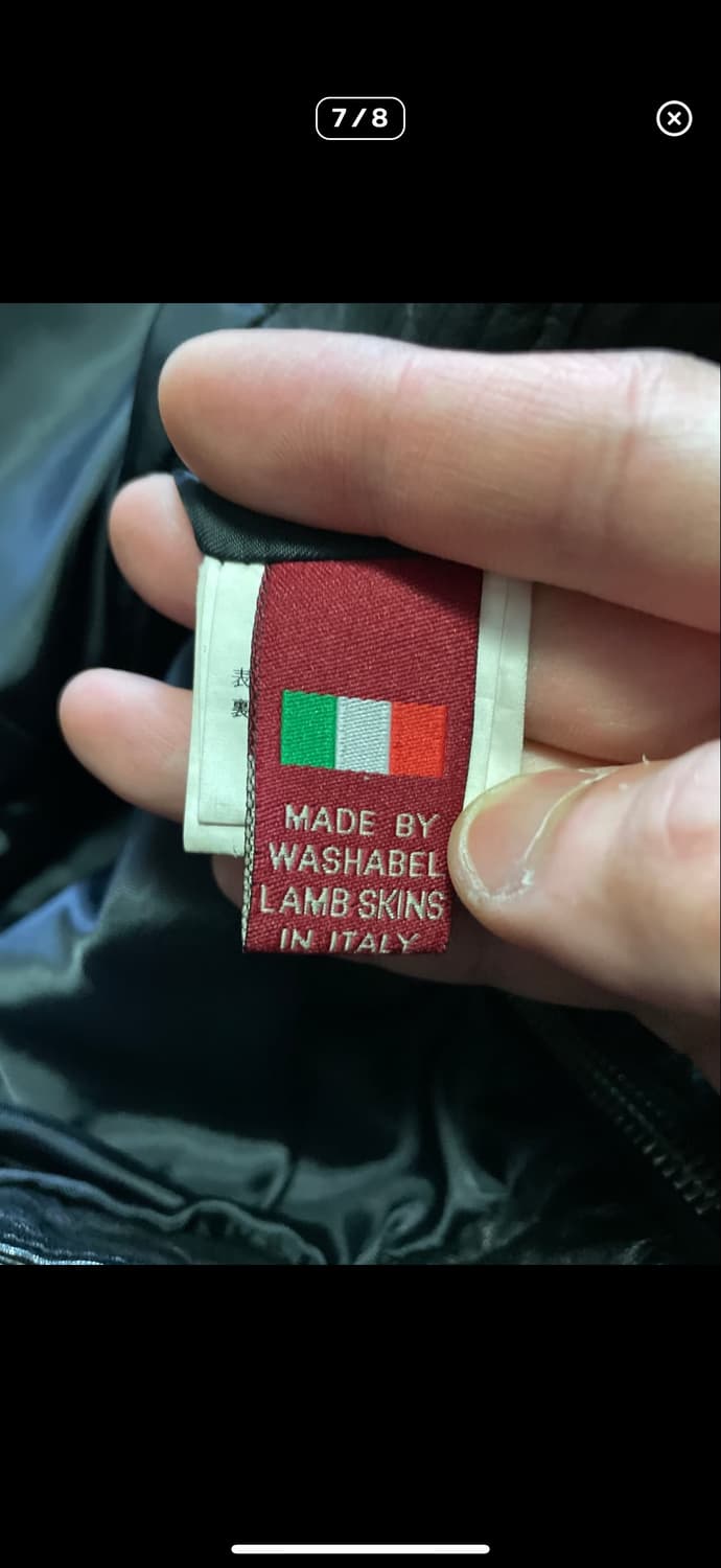 이태리 램스킨 가죽자켓 L 상품이미지7