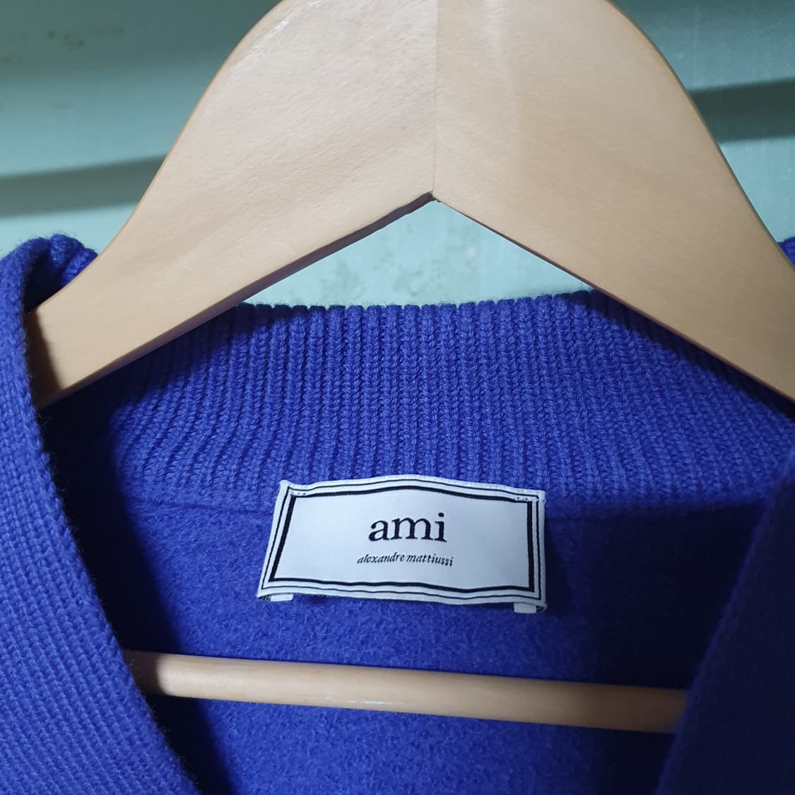 아미 빅하트 니트 가디건 S 상품이미지5