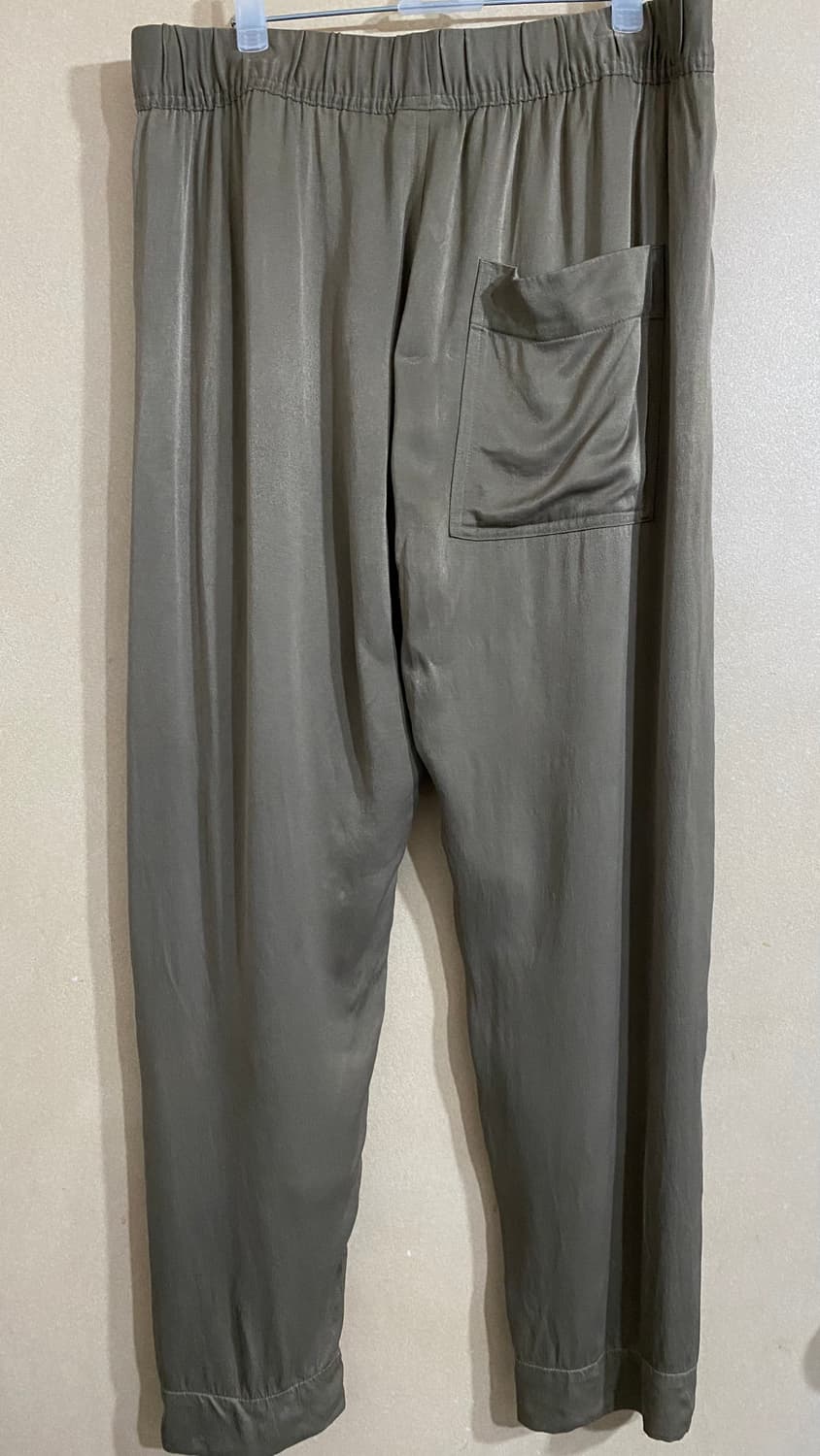 WU Satin Easy Pants (Khaki) 상품이미지3