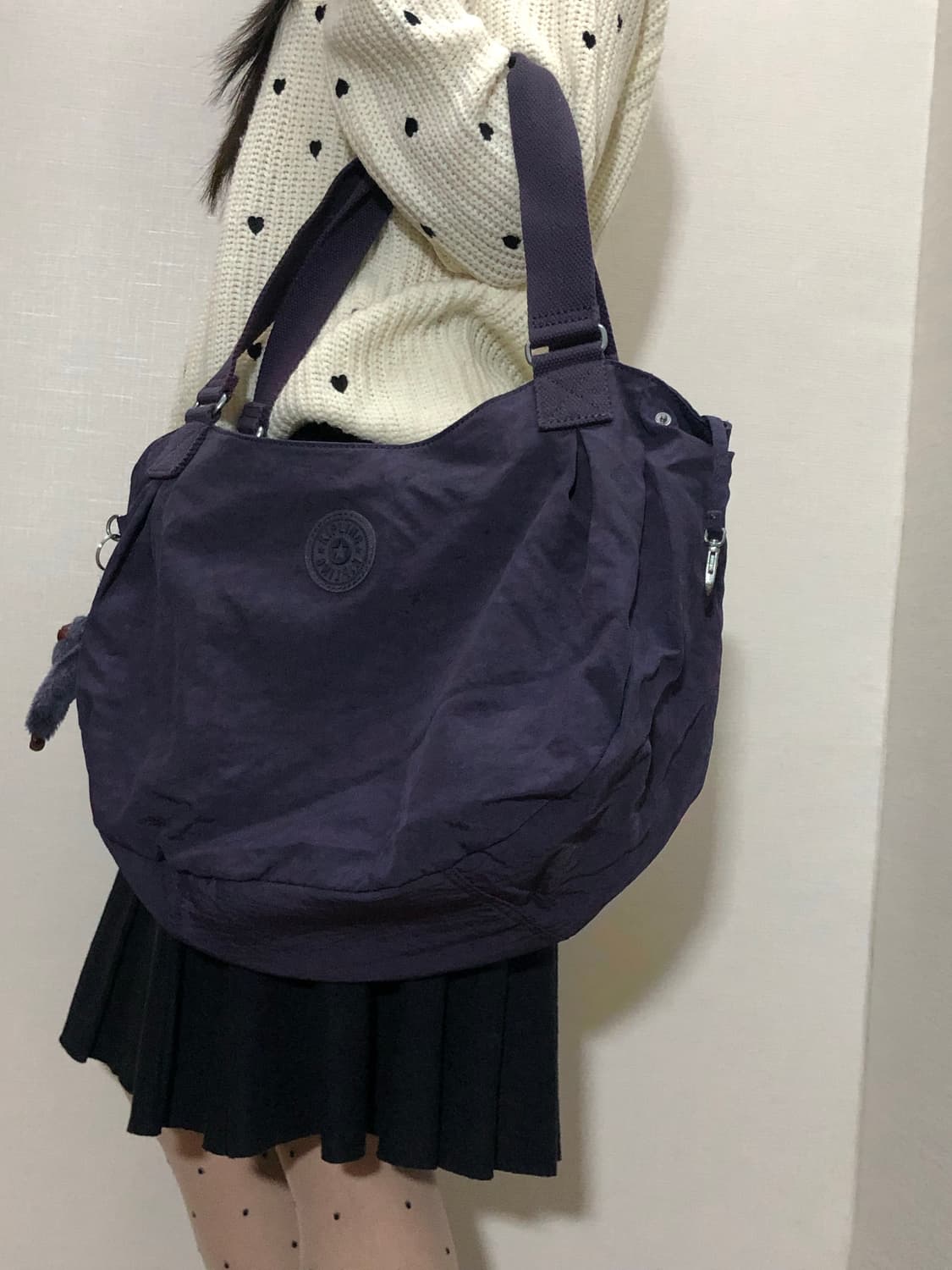 빈티지 키플링 퍼플 숄더백 상품이미지7