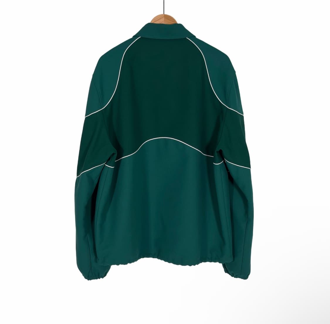 [52] 루이비통 23fw LV 비통 플라워 코튼 바시티 코치 자켓 그린 상품이미지3