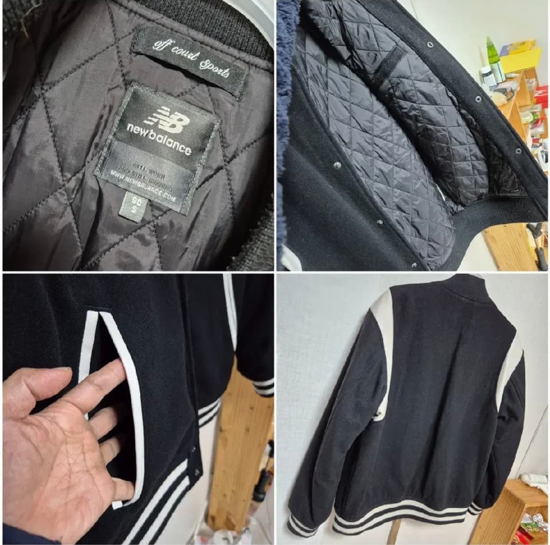 115000구입 뉴발란스 바시티 자켓 100 상품이미지5