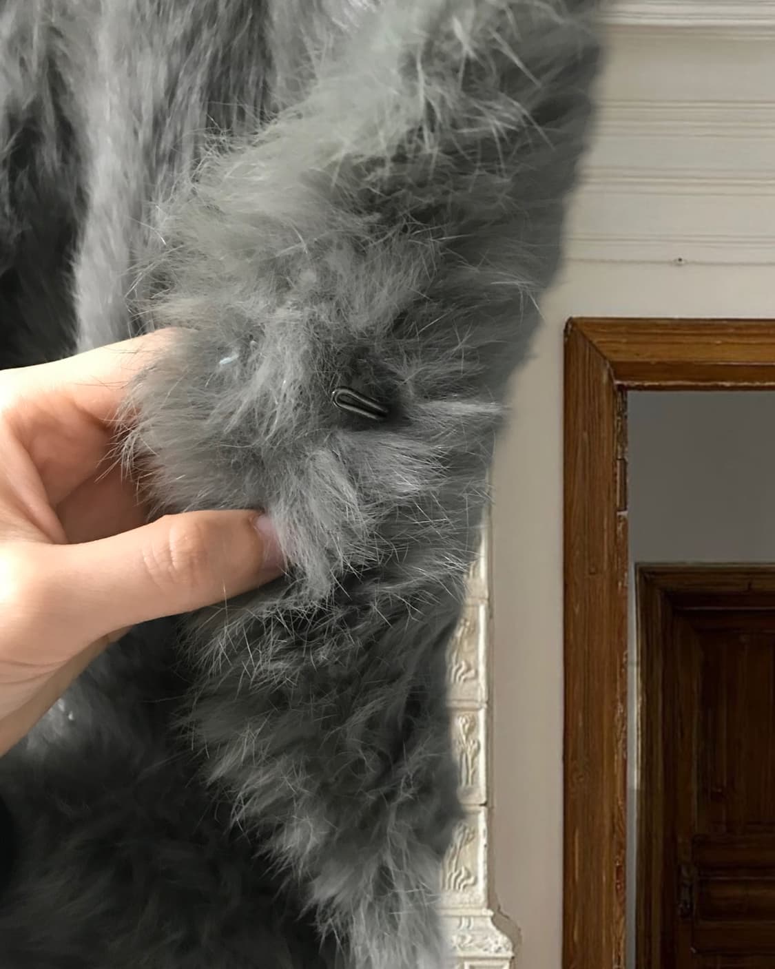 vintage rabbit fur shawl 상품이미지6