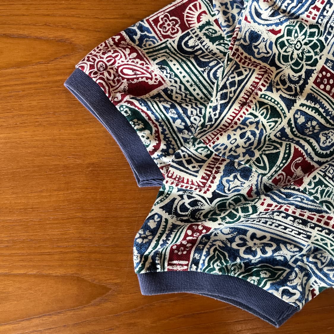 90's Nautica Ethnic Pattern 1/2 PK-T 상품이미지6