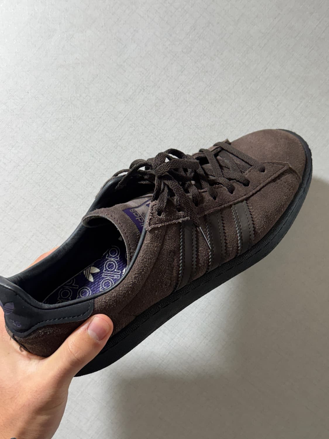 아디다스 캠퍼스 80s 다크 브라운 다크 퍼플 270 상품이미지4