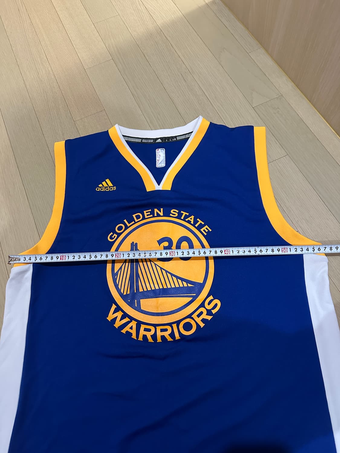NBA 아디다스 골든스테이트 스테판커리 스윙맨유니폼 L 상품이미지3