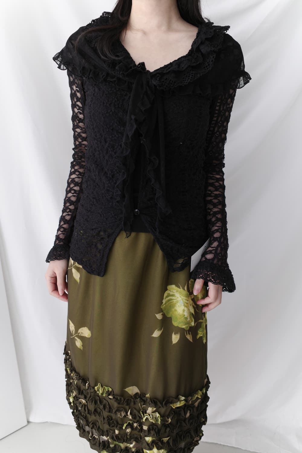 oilily) flower fril skirt 상품이미지7