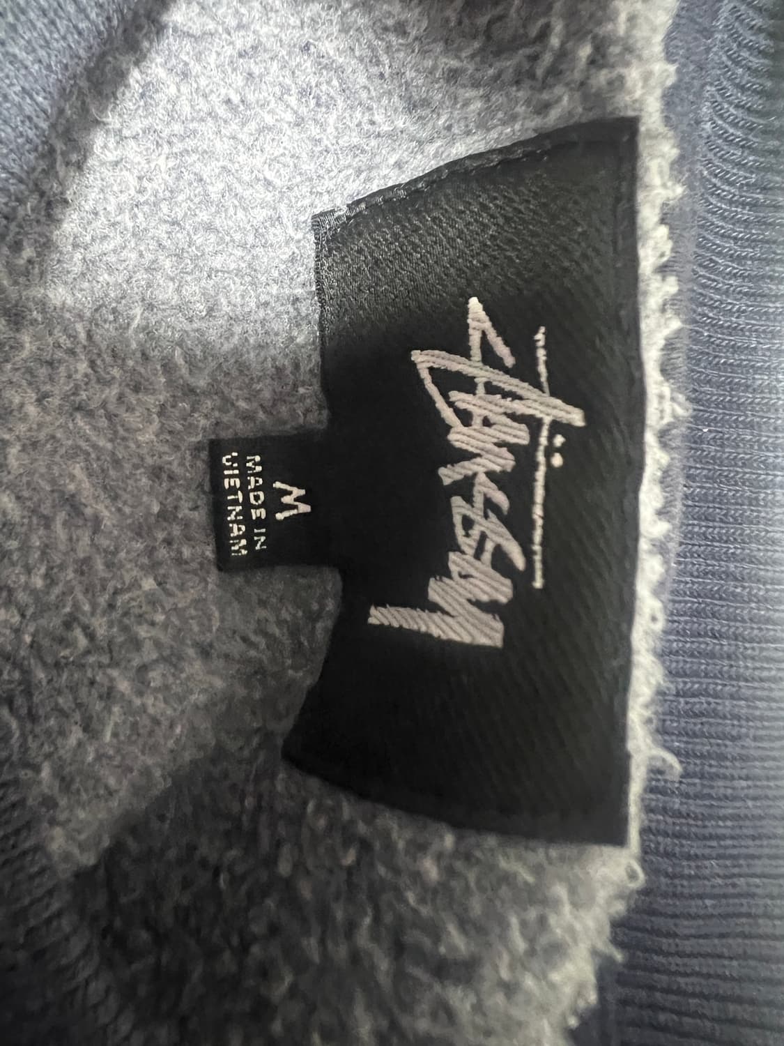 스투시 래글런 슬리브 크루 네이비 상품이미지5