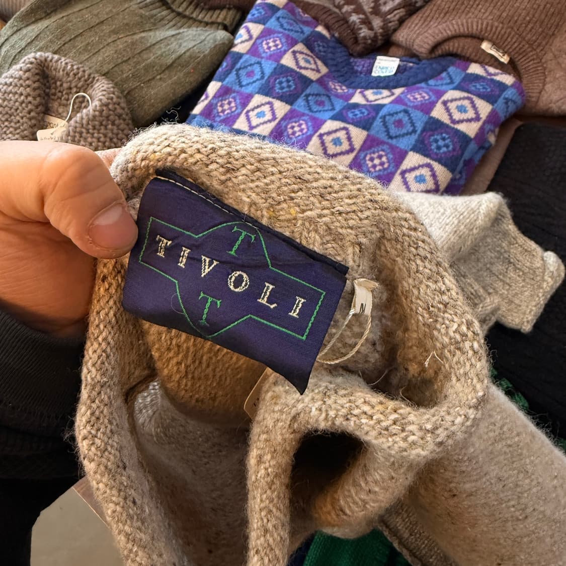 티볼리 실크 울 혼방 롤넥 스웨터 상품이미지5