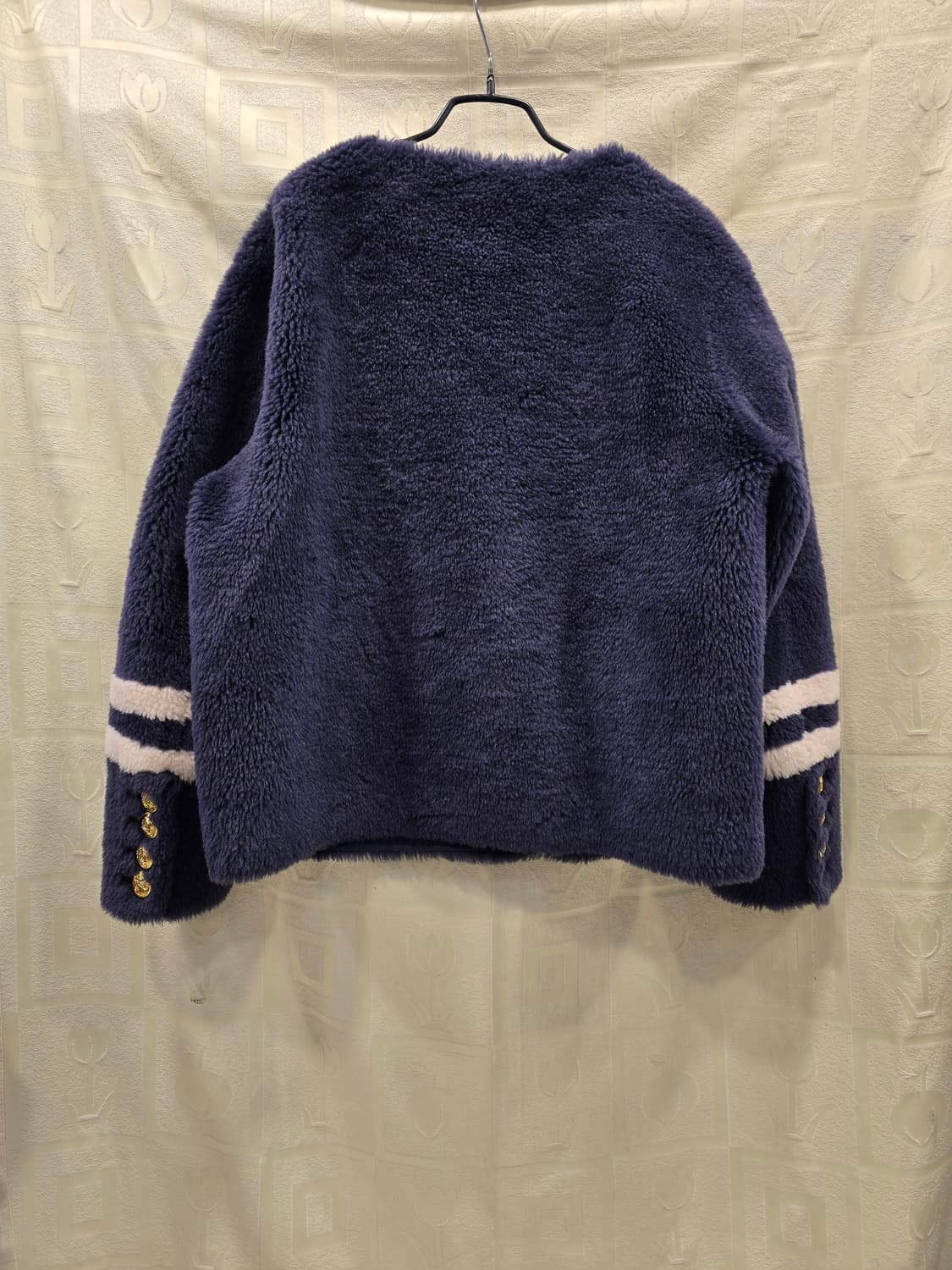 양털 자켓 M (66) 네이비 상품이미지5