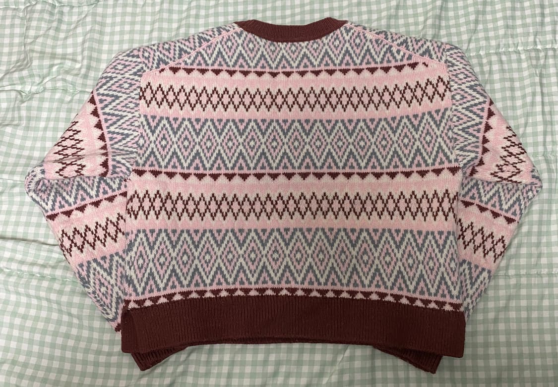 유니클로 JW앤더슨 페아아일 크루넥 스웨터 상품이미지3