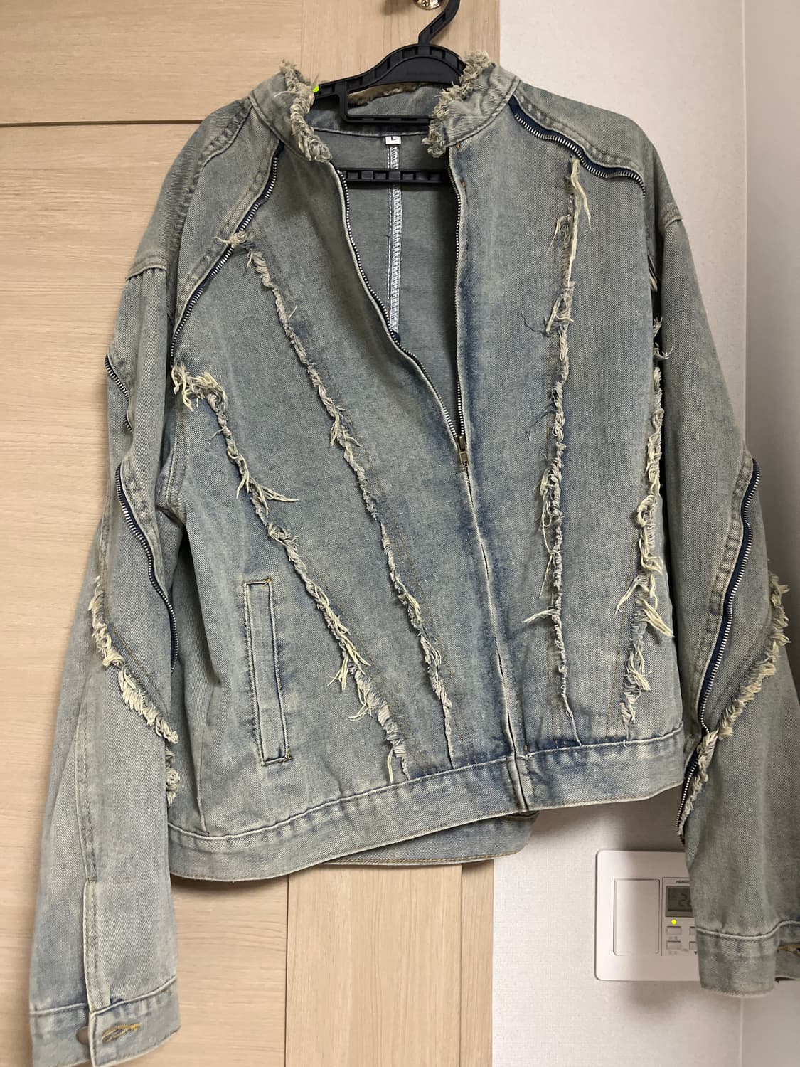 빈티지 데님 자켓 상품이미지1