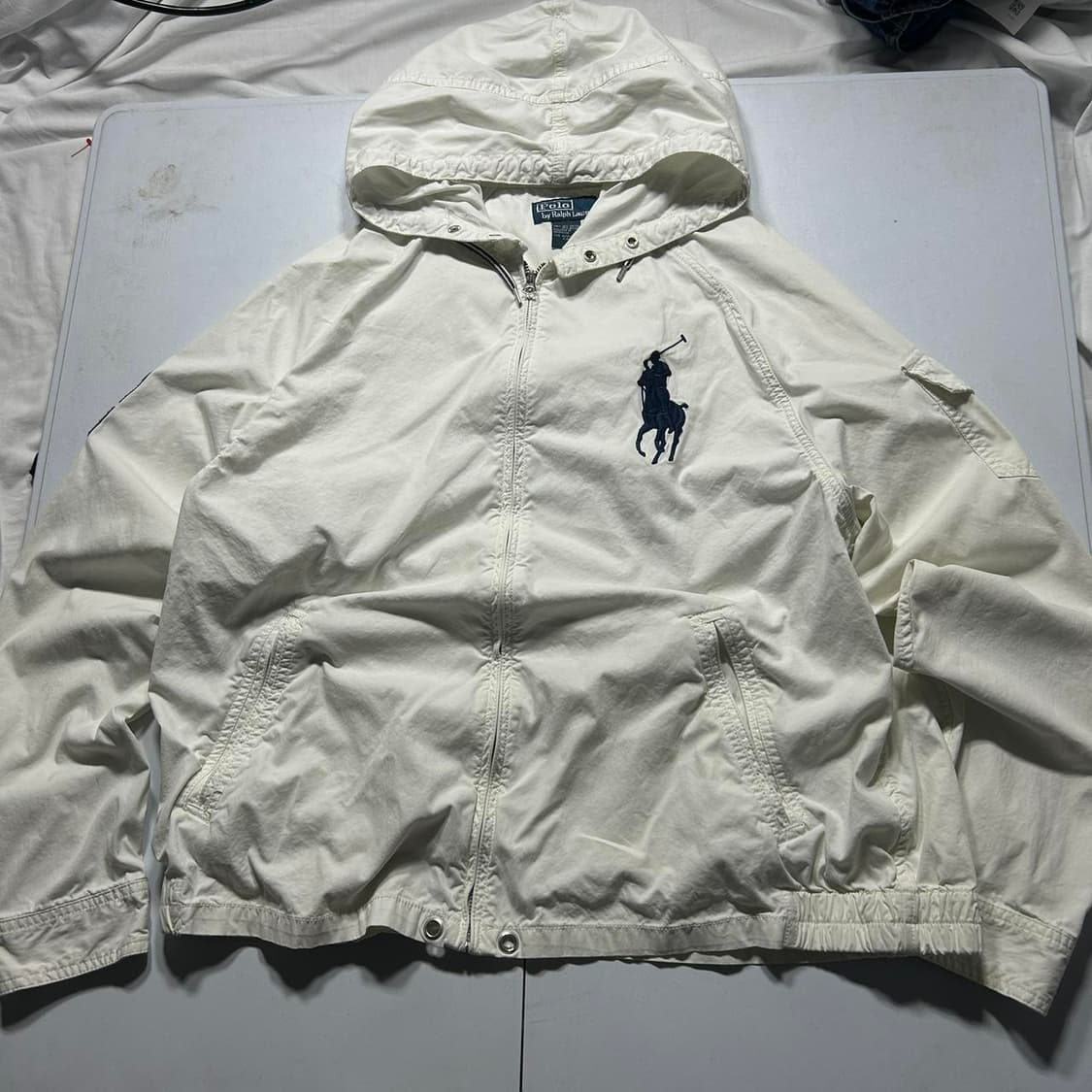 폴로 랄프 로렌 빅 포니 코튼 후드 자켓 상품이미지1