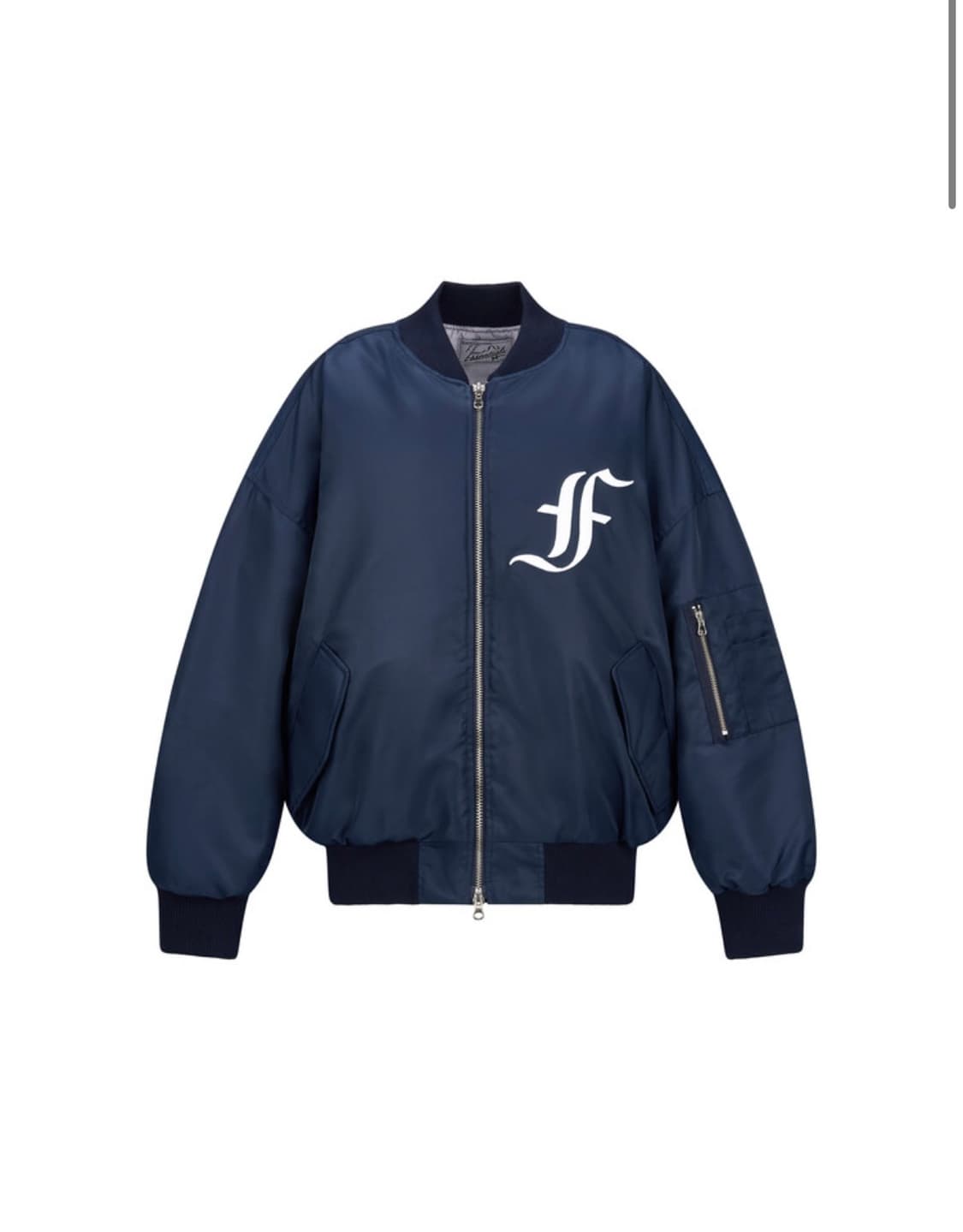 샵페어리 봄버자켓 네이비 상품이미지1