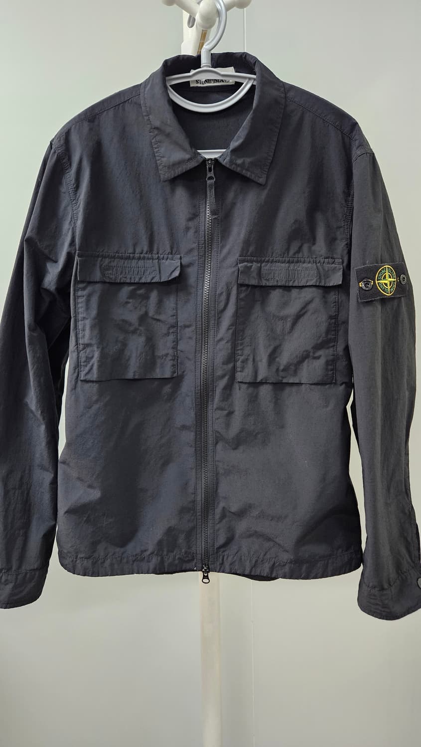 스톤아일랜드 나슬란 오버셔츠 블랙(M) 상품이미지1